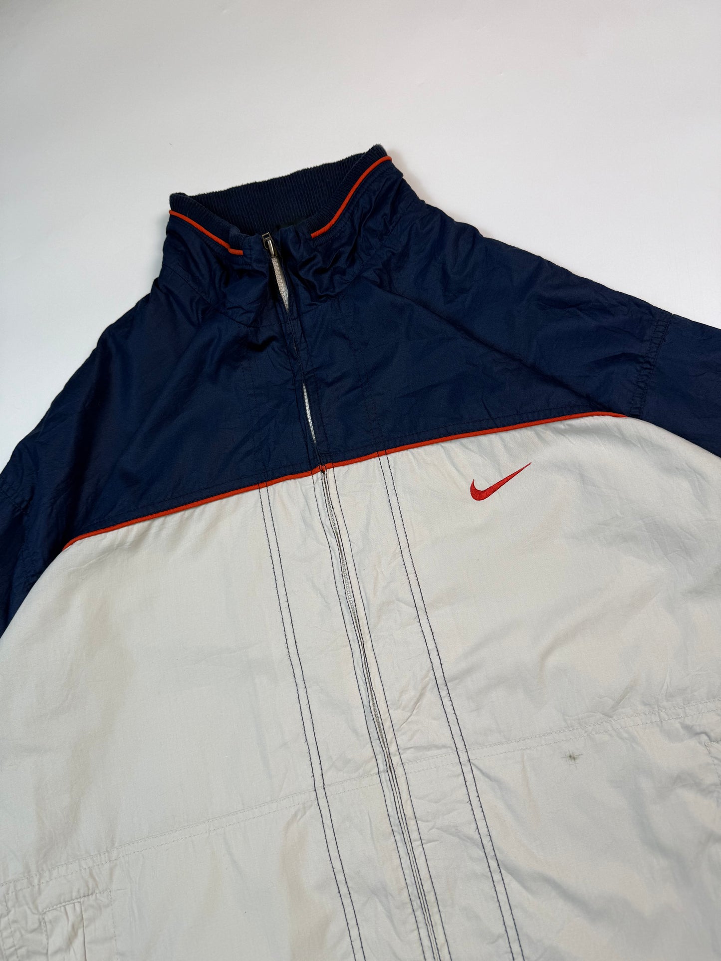 Vintage 90s Nike mini swoosh bomber jacket (XXL)