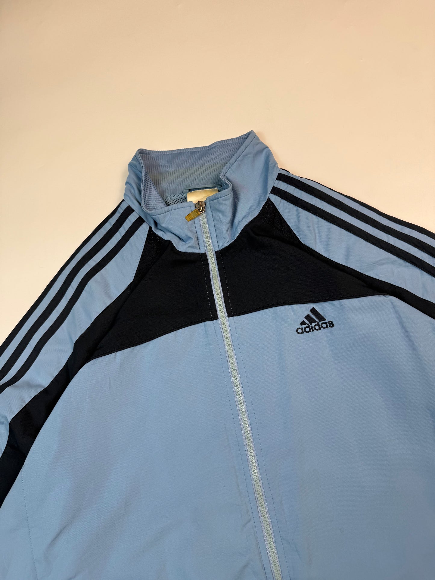 Vintage Adidas two tone track jacket (L)
