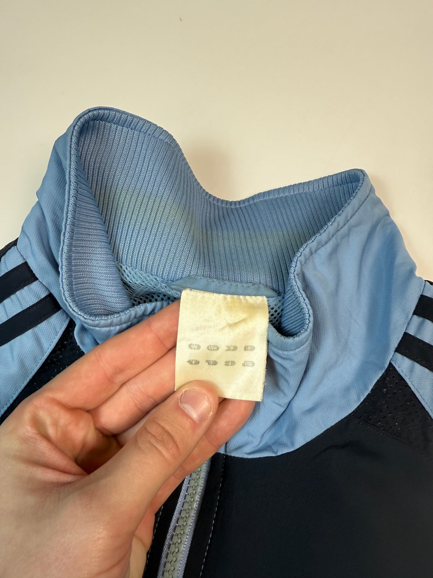 Vintage Adidas two tone track jacket (L)