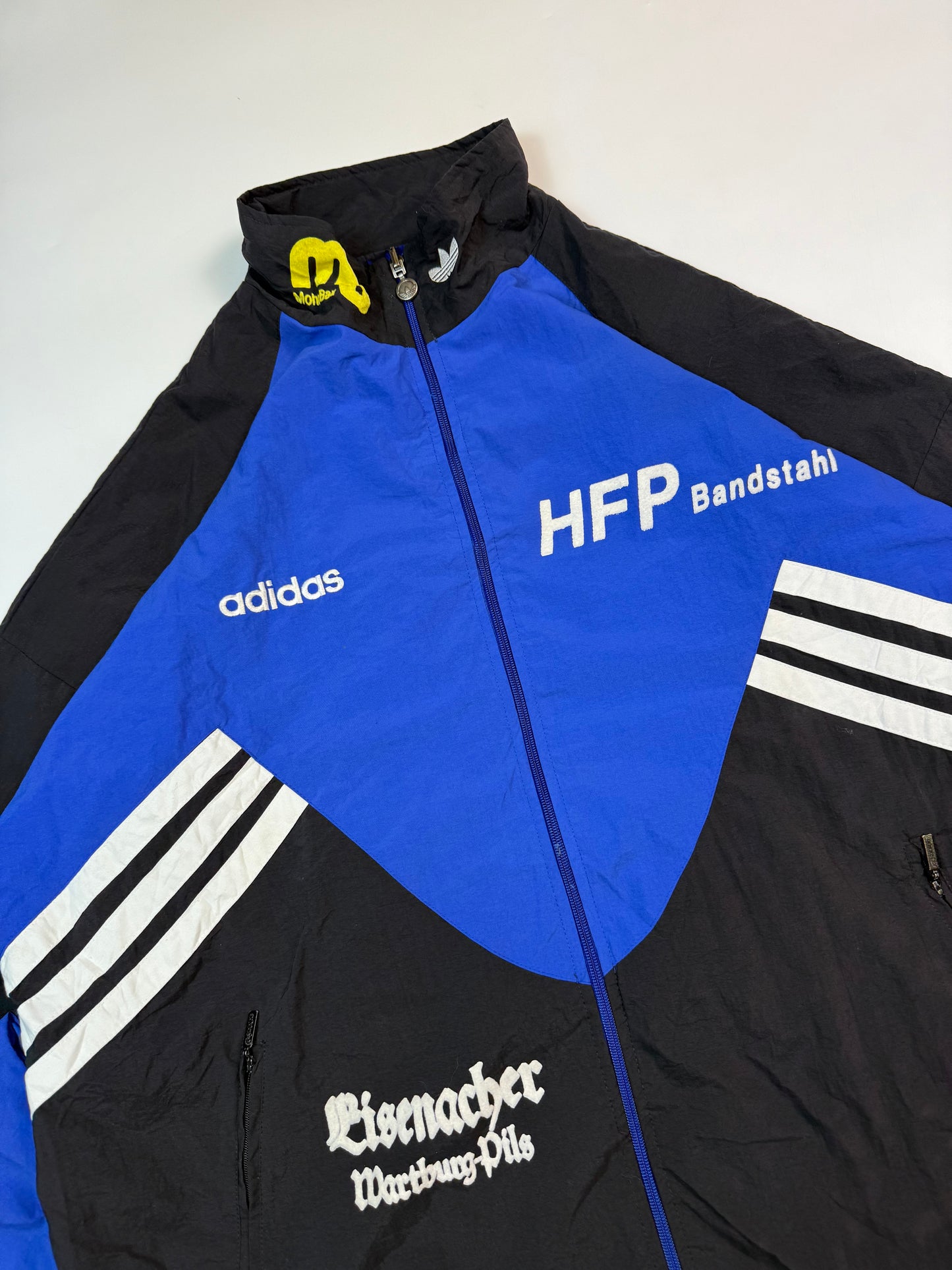 Vintage 80s Adidas originals reversible track jacket (XL)