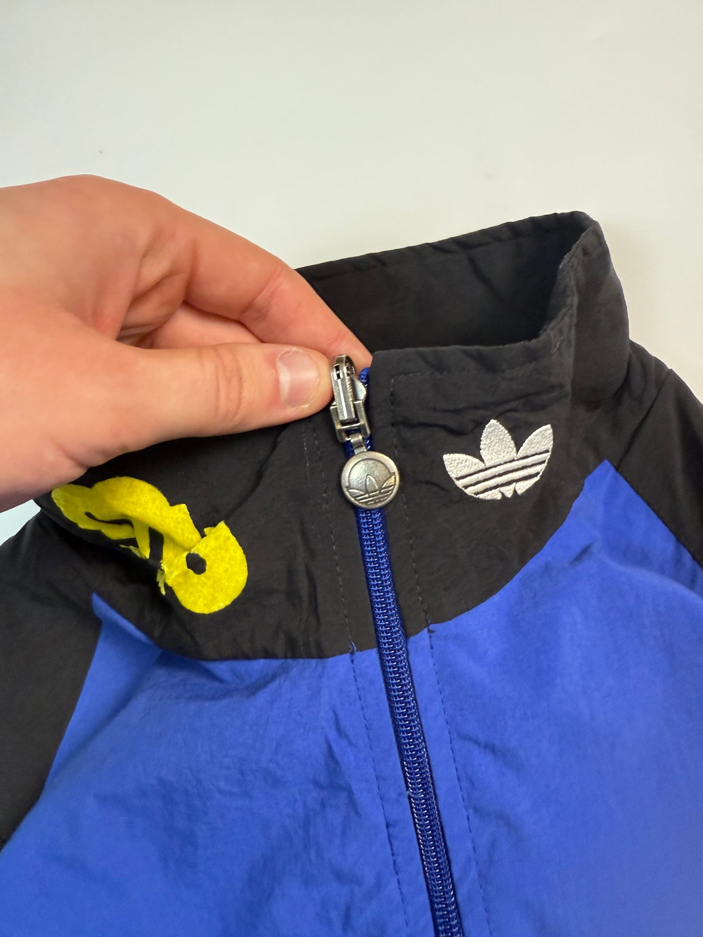 Vintage 80s Adidas originals reversible track jacket (XL)