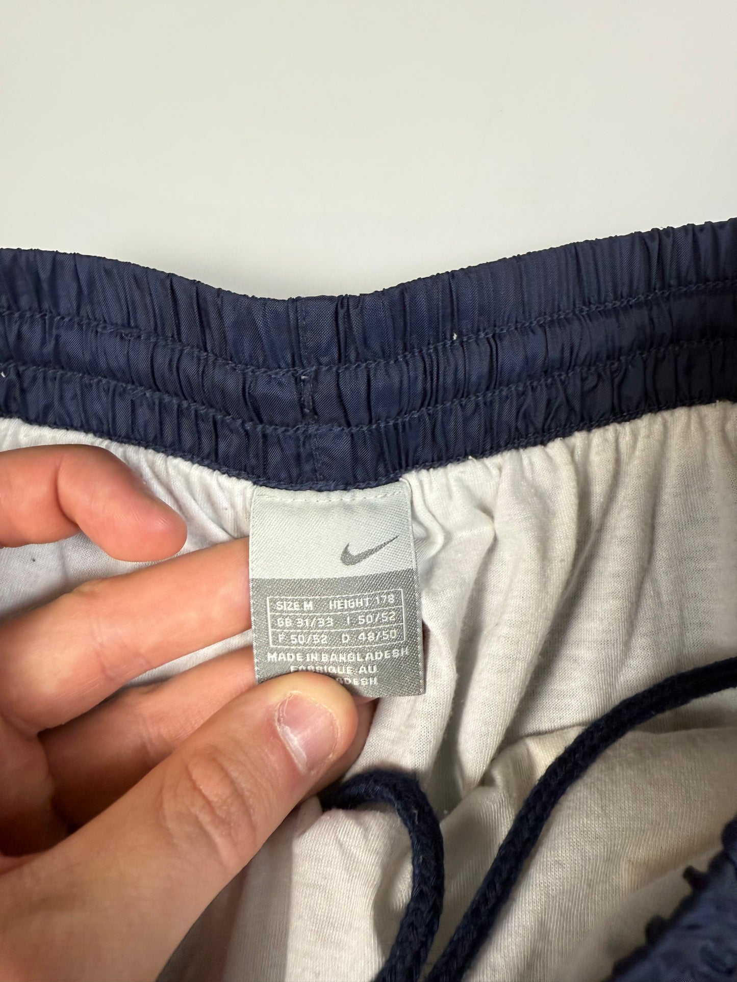 Vintage Nike side stripe track pants (M)