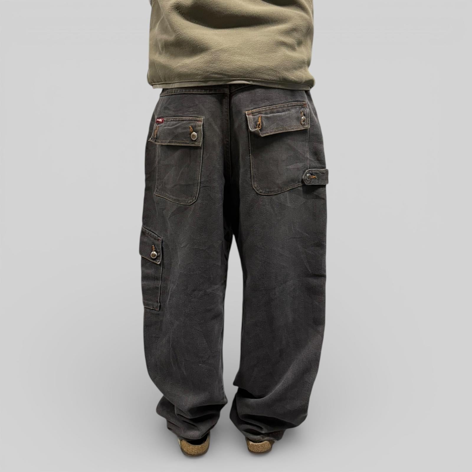 Vintage Fubu baggy hip hop Jeans (W34)