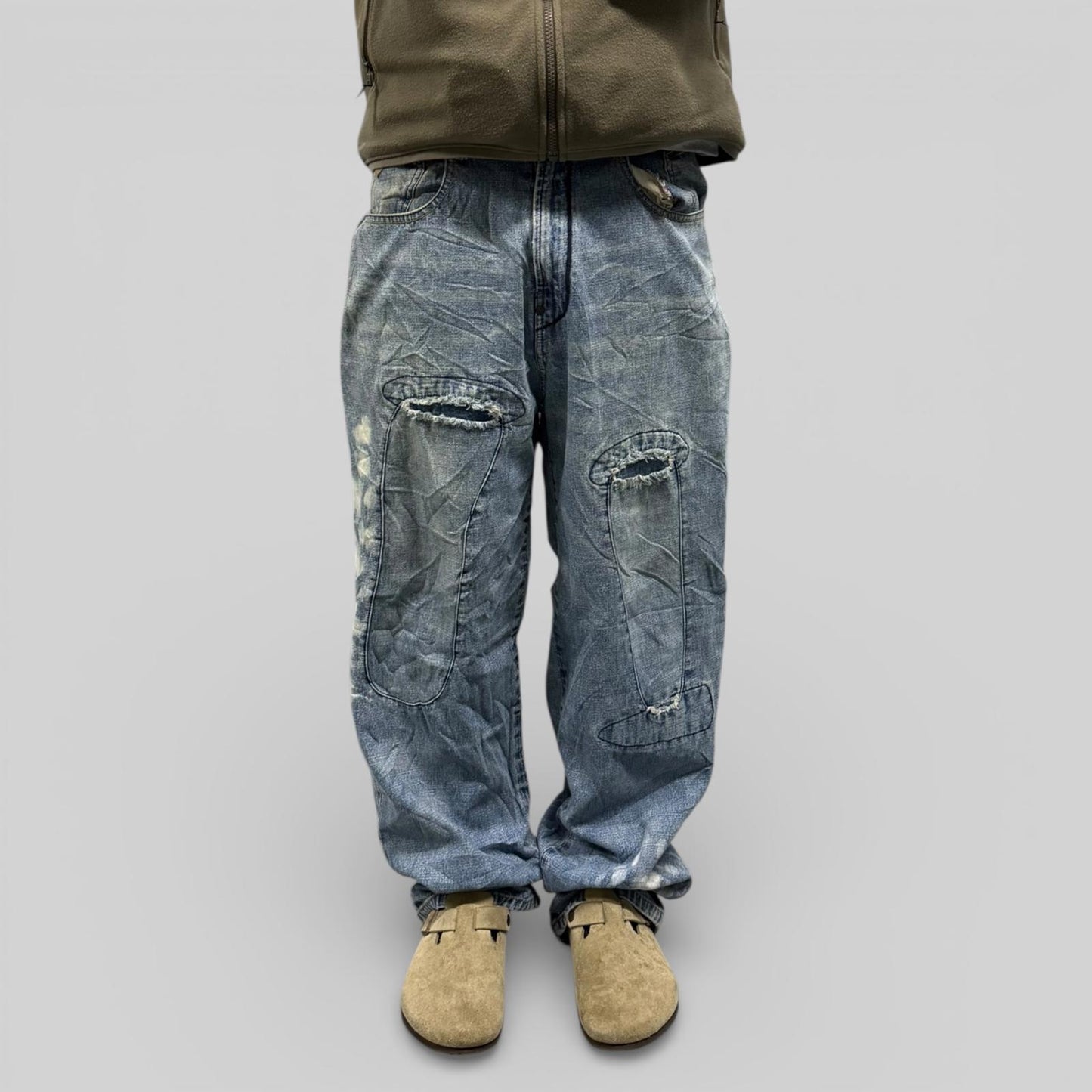 Vintage Akademiks baggy hip hop Jeans (W32)
