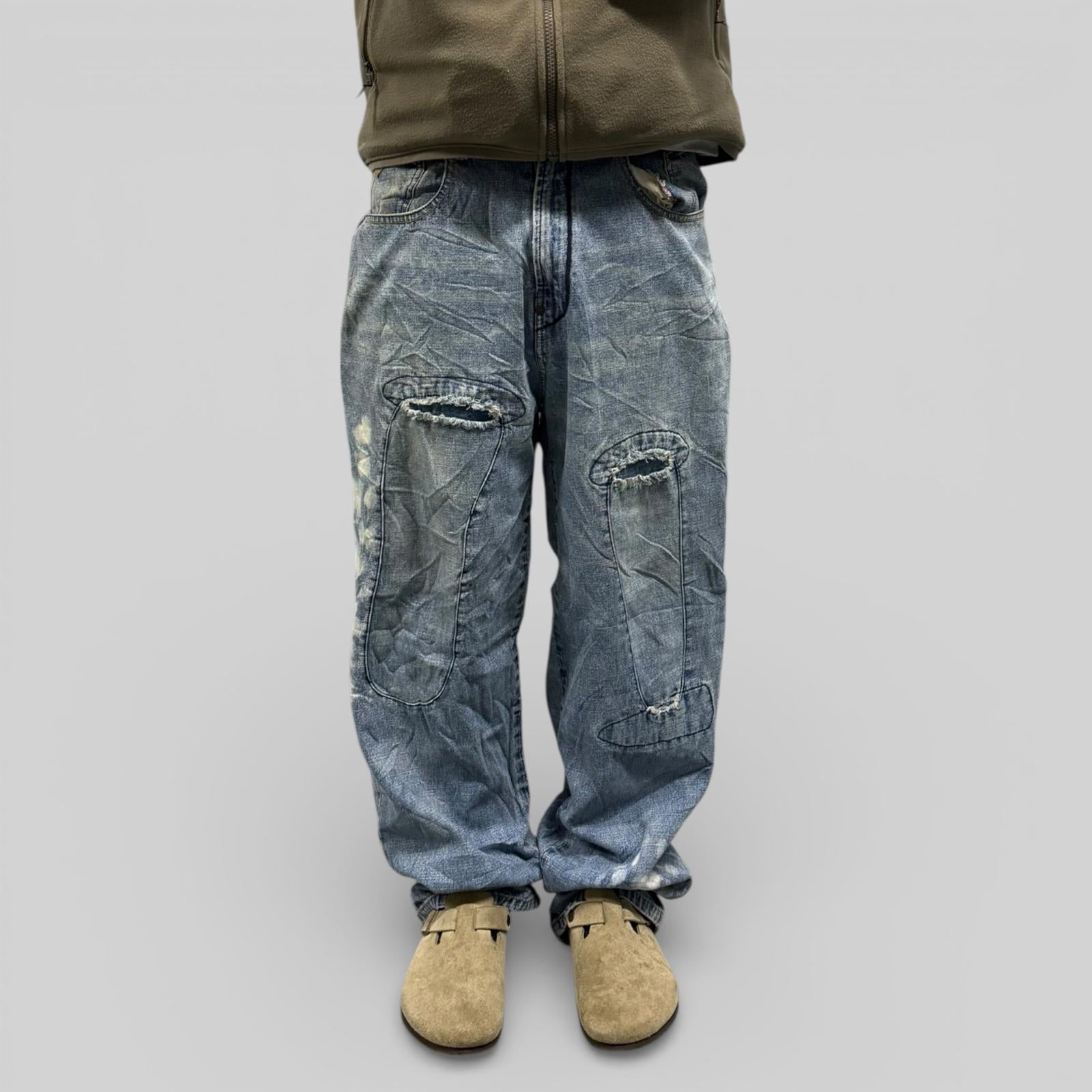 Vintage Akademiks baggy hip hop Jeans (W32)