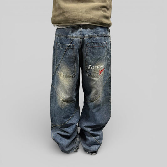 Vintage Y2K baggy hip hop Jeans (W36)