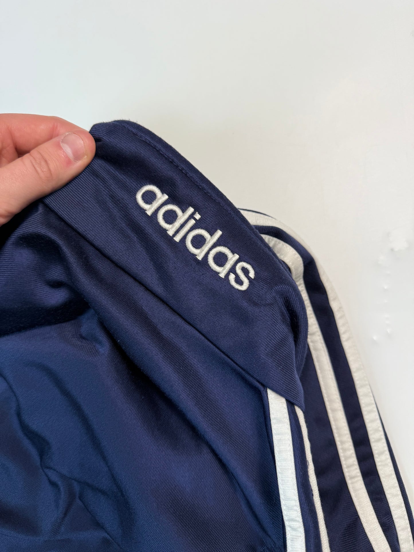 Vintage 90s Adidas originals colour block track top (M)