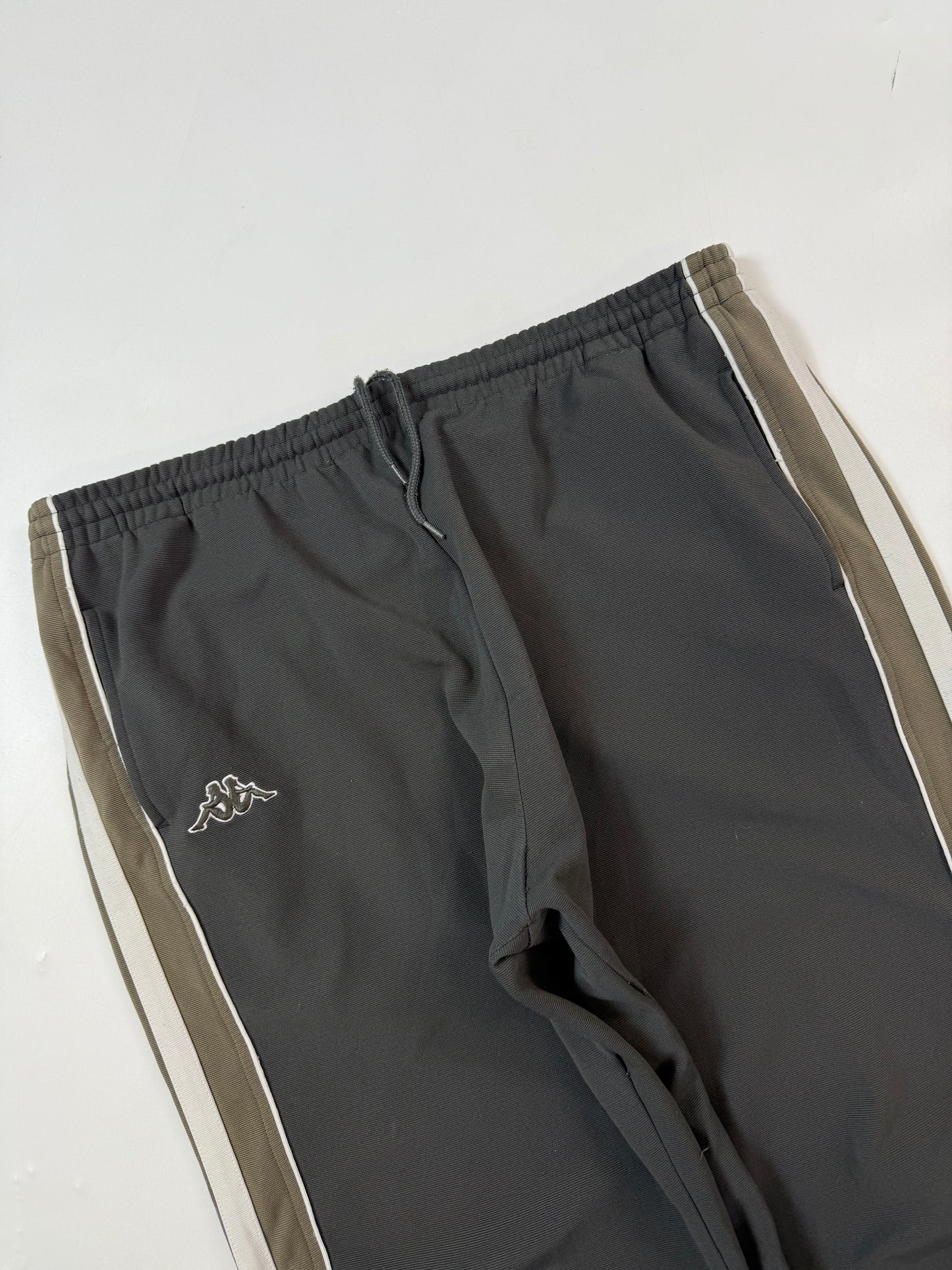 Vintage Kappa side stripe baggy joggers (XL)