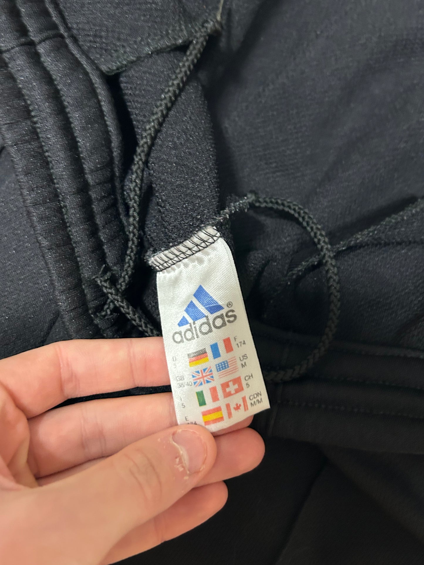 Vintage 90s Adidas track pants (M)