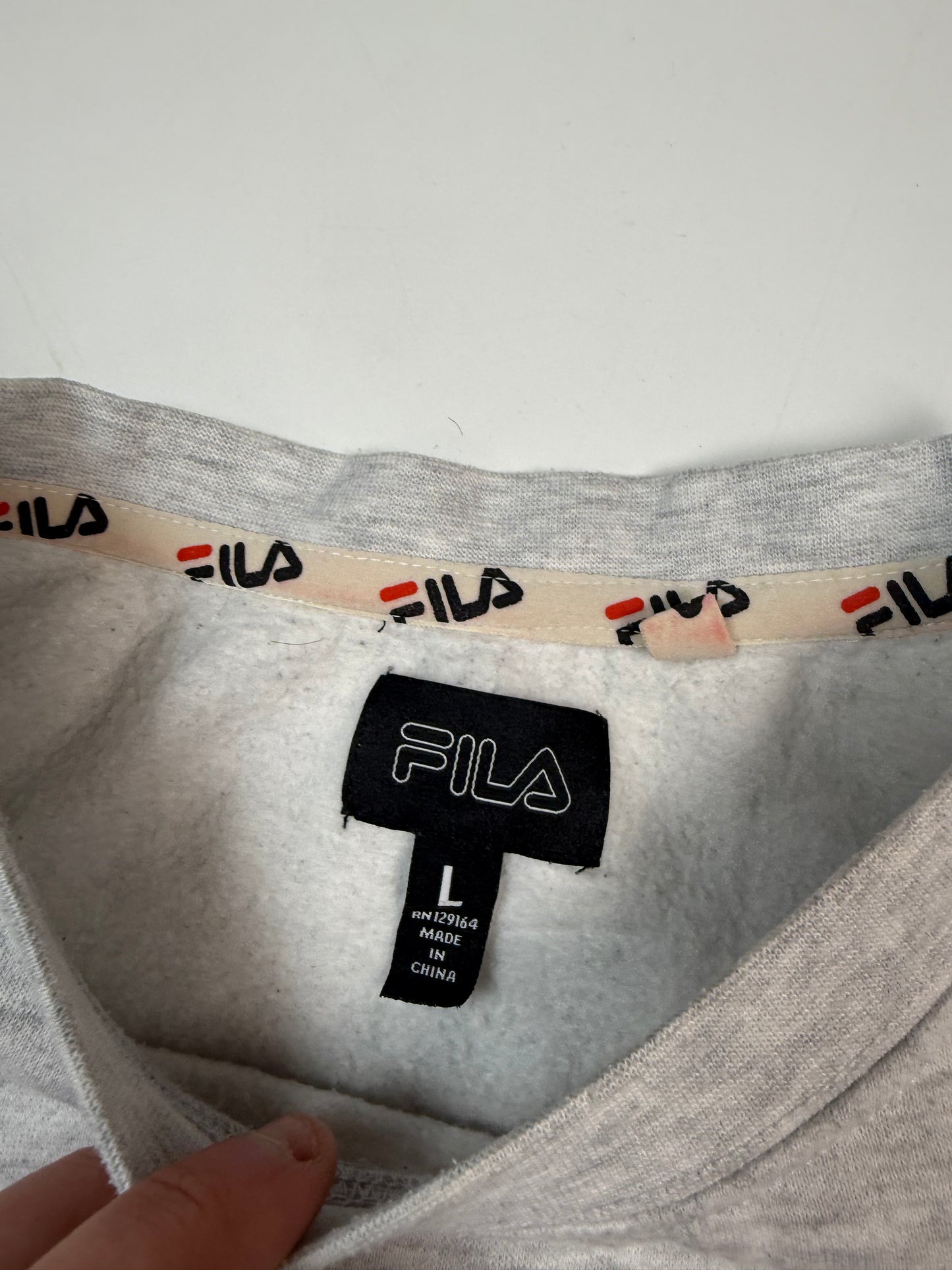 Fila spell out sweatshirt (L)
