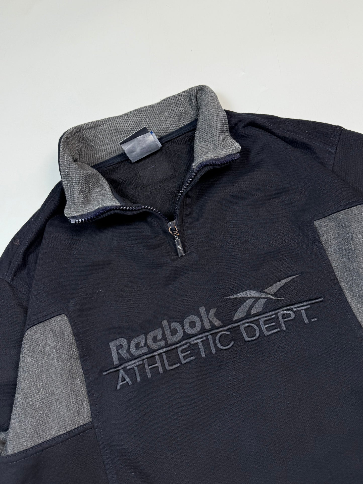Vintage Reebok athletic dept quarter zip sweatshirt (S)