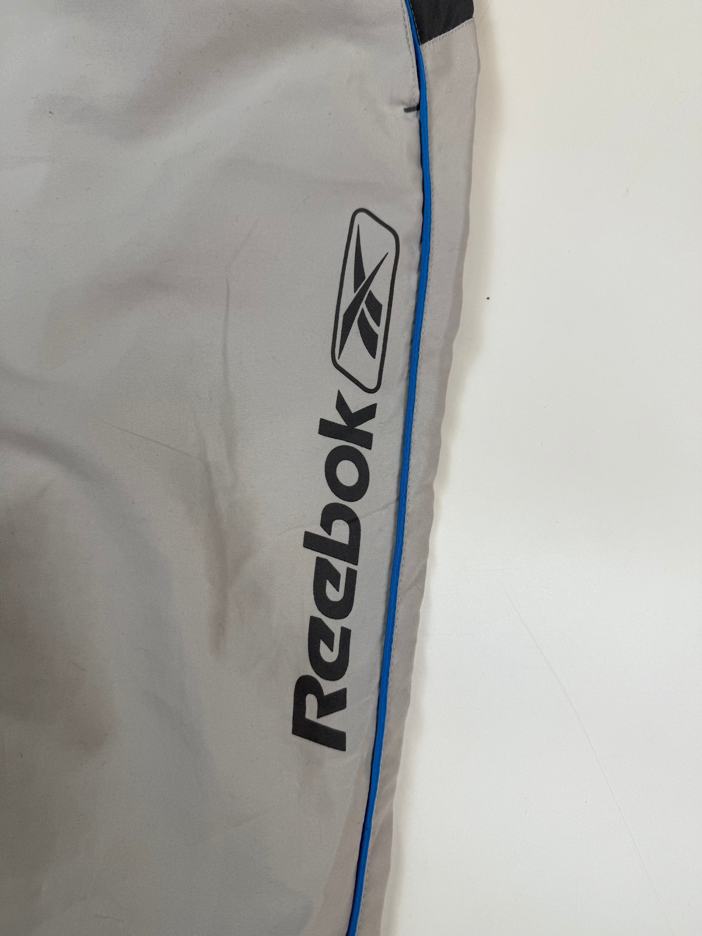 Vintage Reebok spell out baggy track pants (XL)