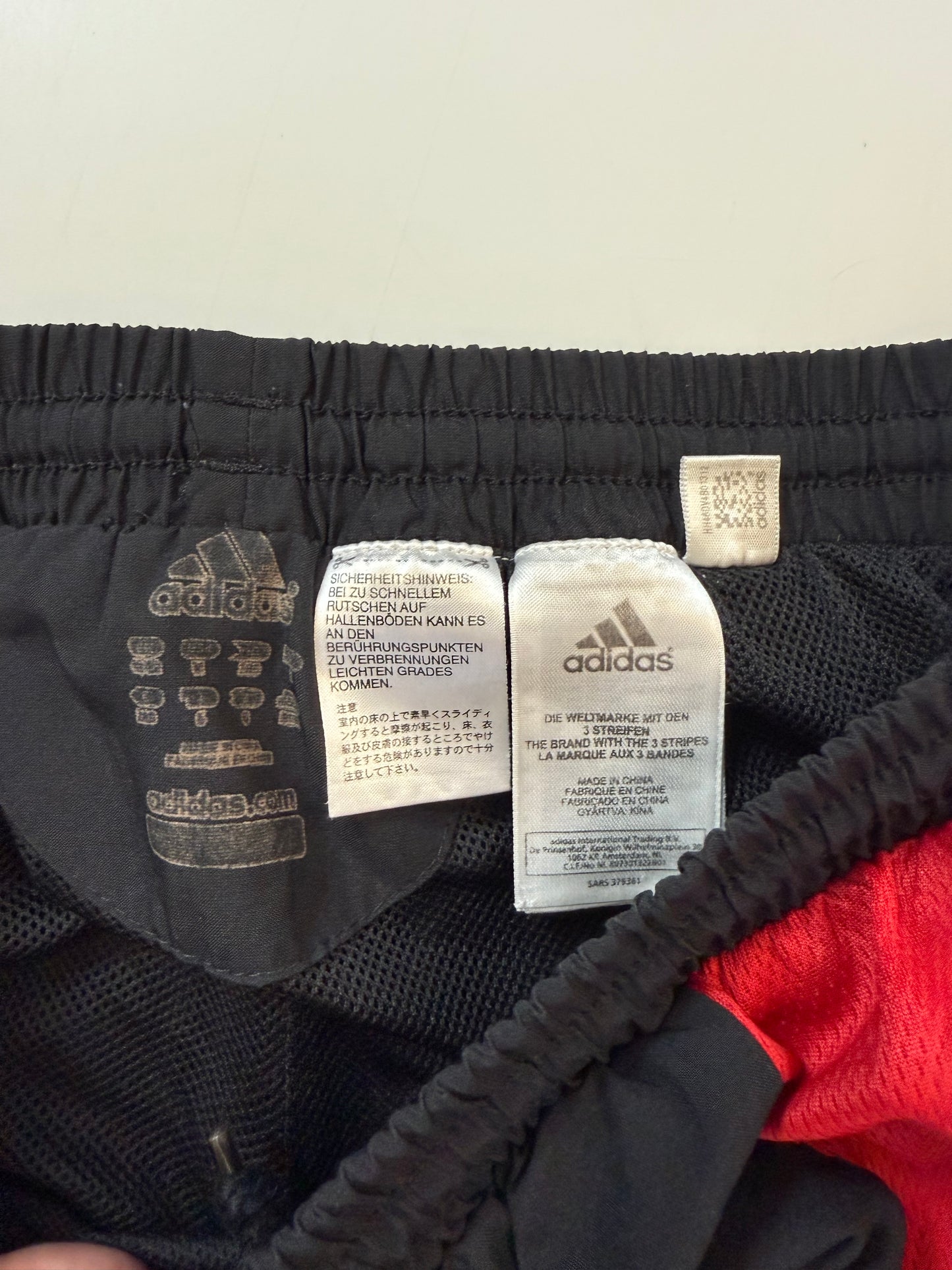 Vintage AC Milan 2008/09 adidas track pants (M)