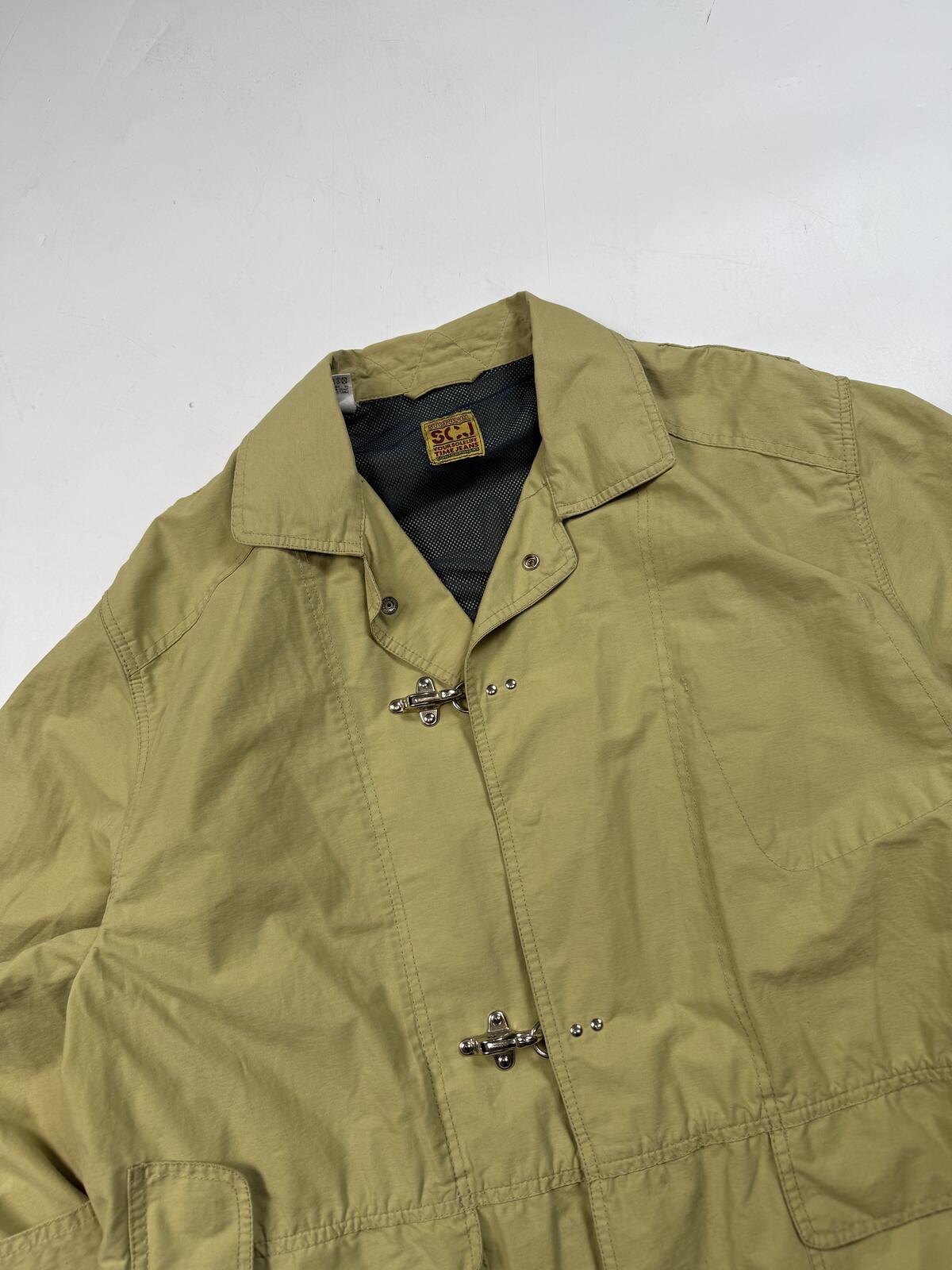 Vintage Stefanel Fireman clasp chore jacket (L)