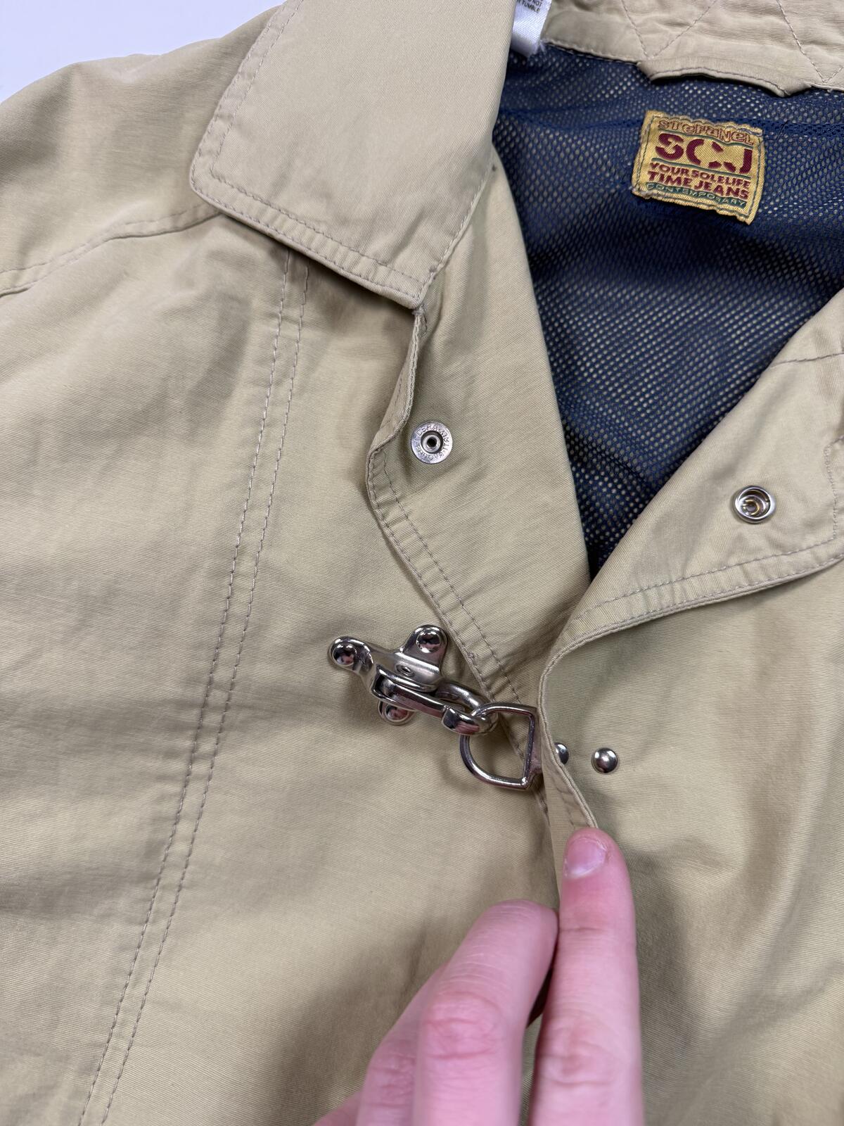 Vintage Stefanel Fireman clasp chore jacket (L)