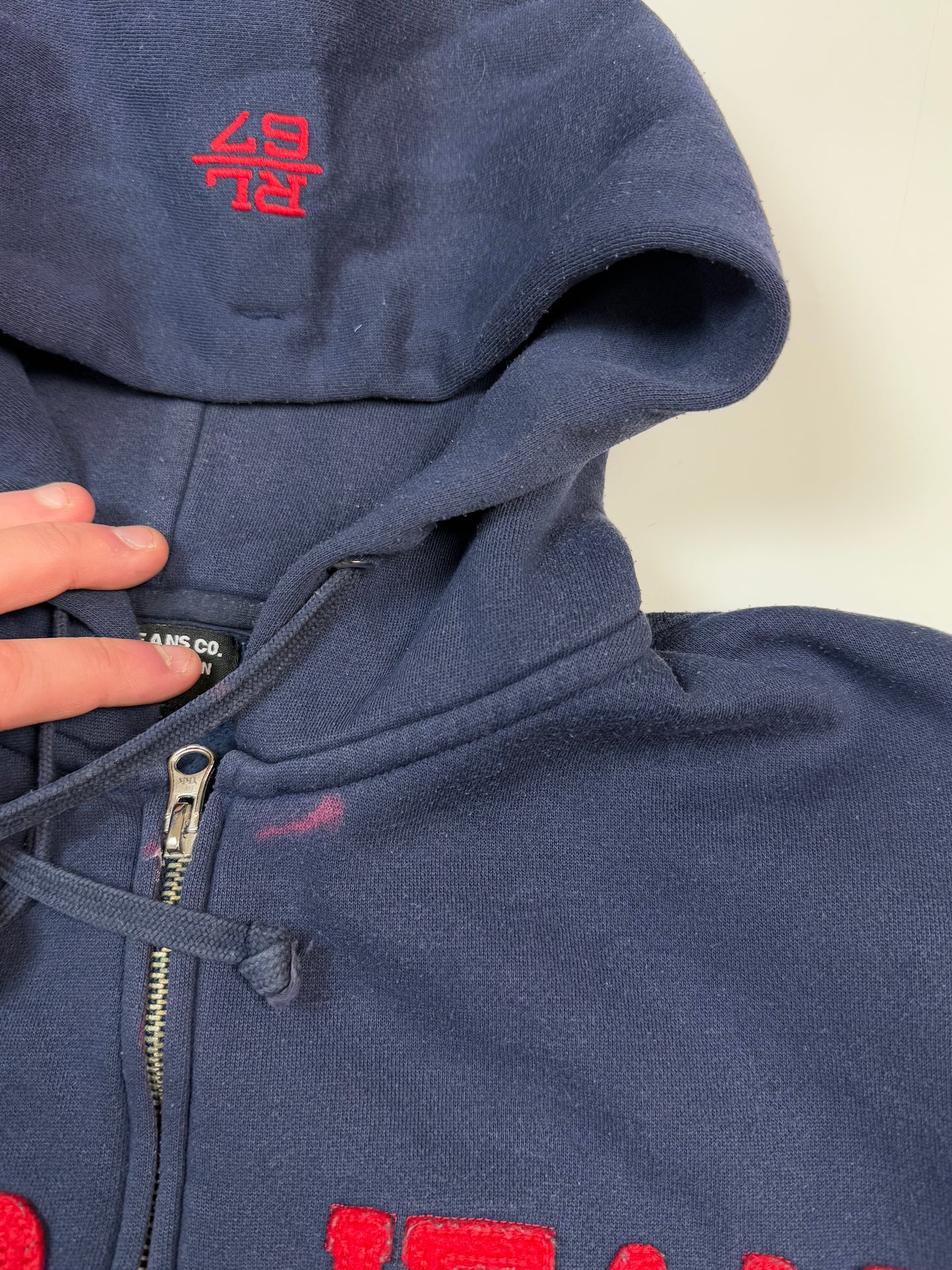 Vintage Ralph Lauren polo jeans co full zip hoodie (M)