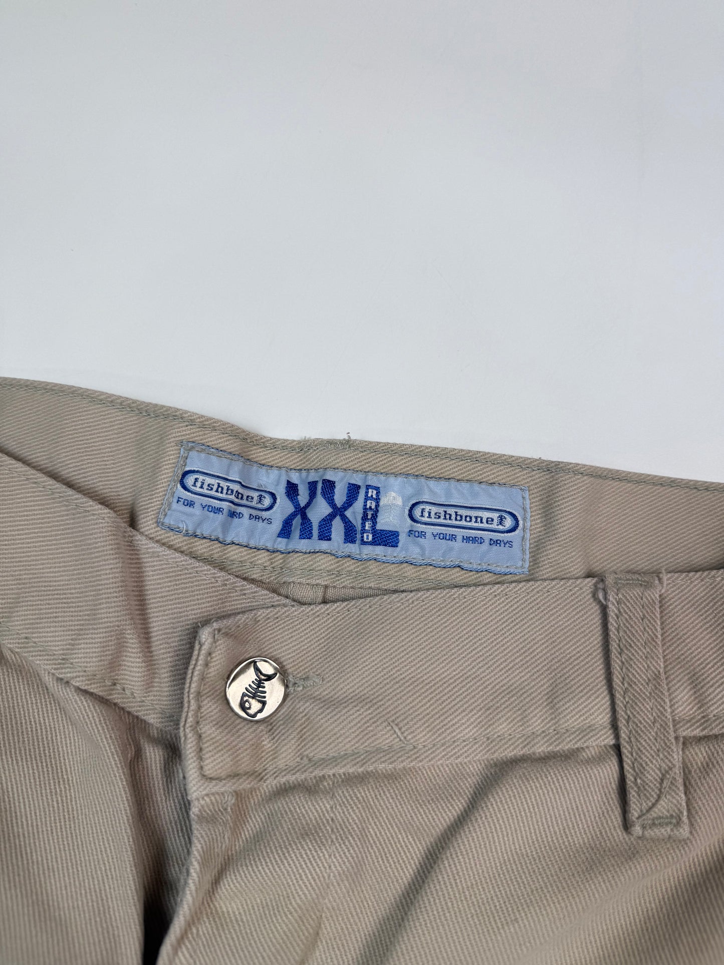 Vintage Y2K Fishbone baggy cargo pants (W30)