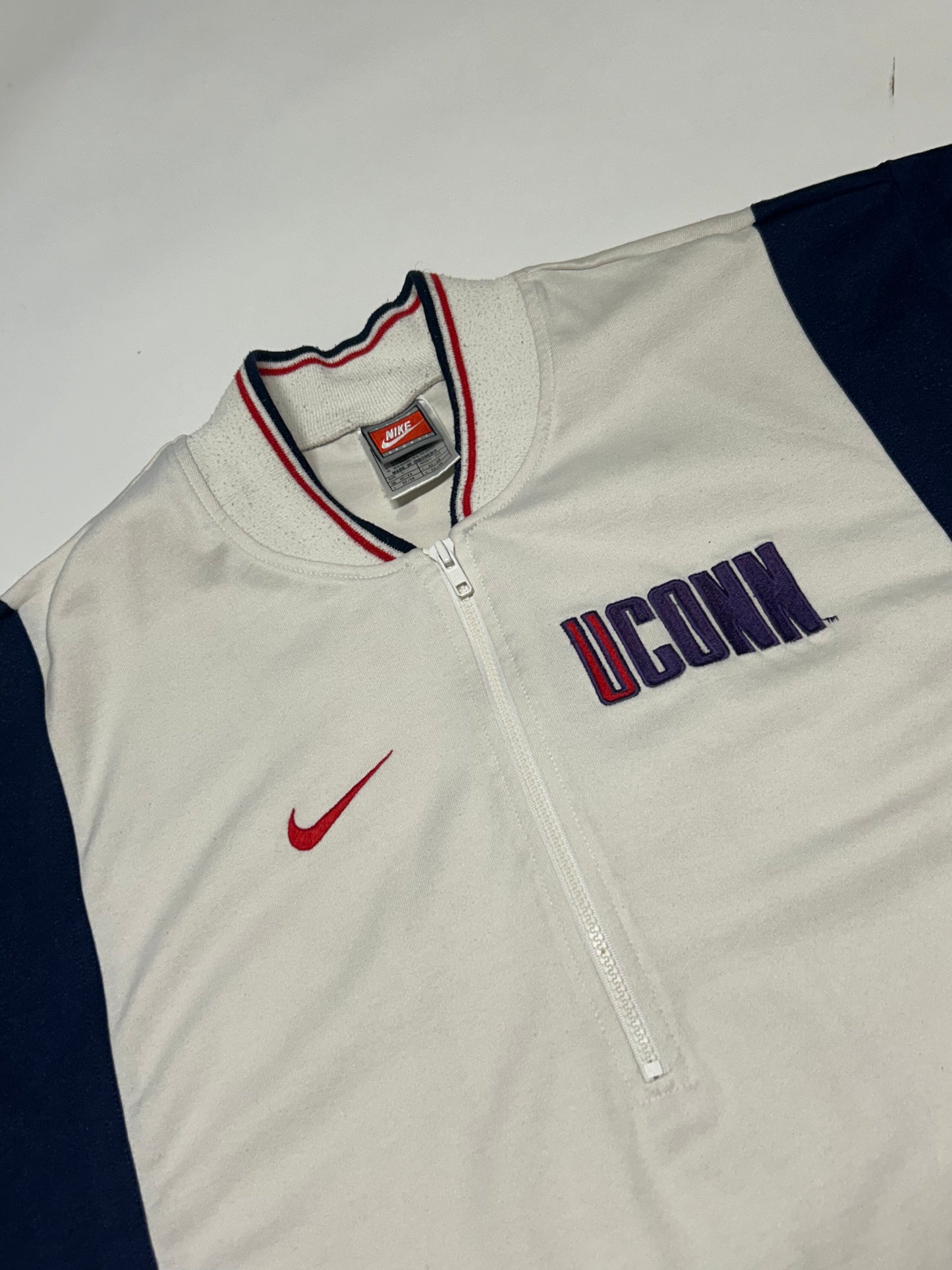 Vintage Uconn Nike warm up jersey (L)