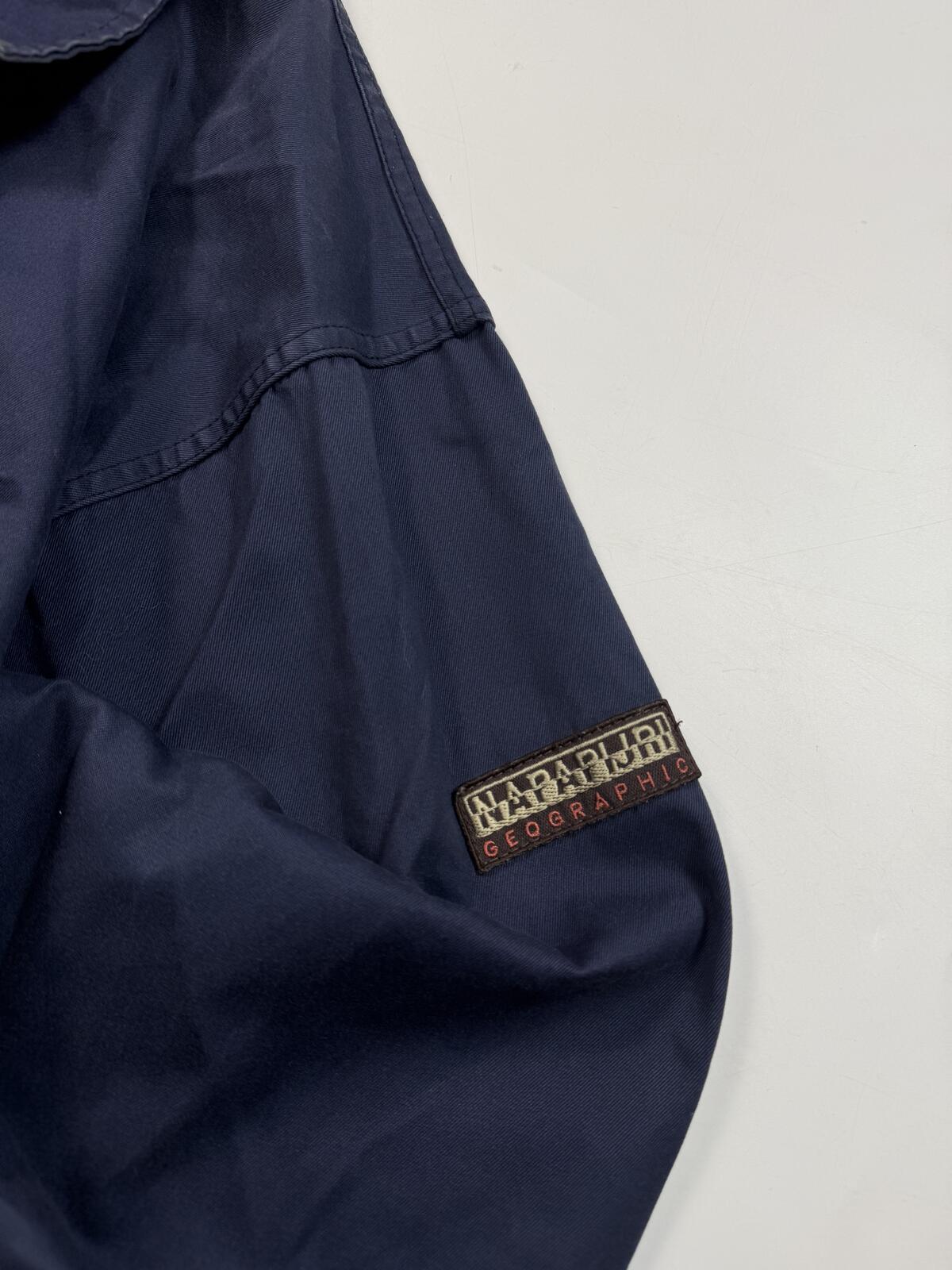 Vintage 90s Napapijri Norway geographic voyage bomber jacket (L)
