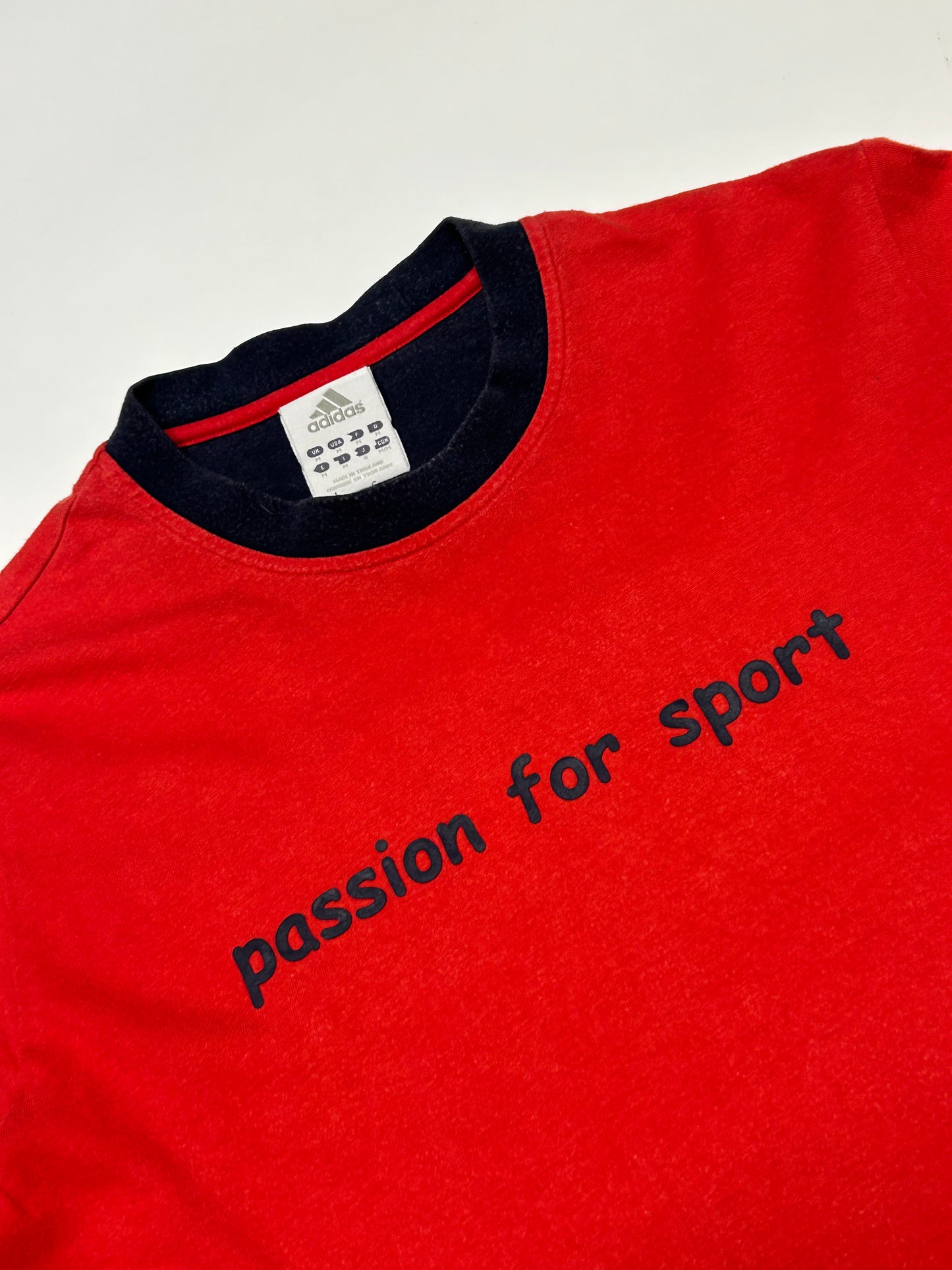Vintage Adidas passion for sport tee (M)