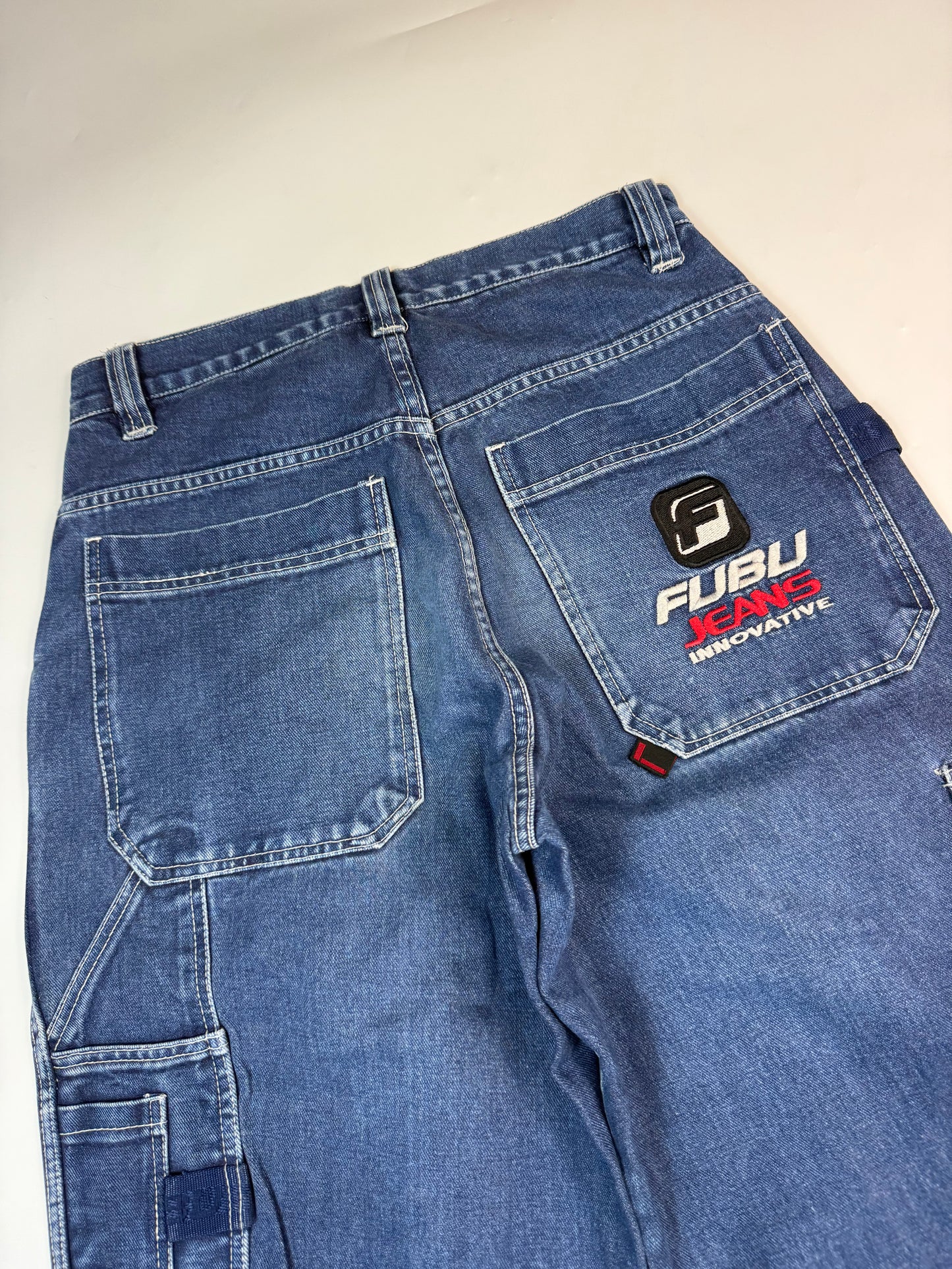 Vintage FUBU baggy carpenter denim jeans (W32)