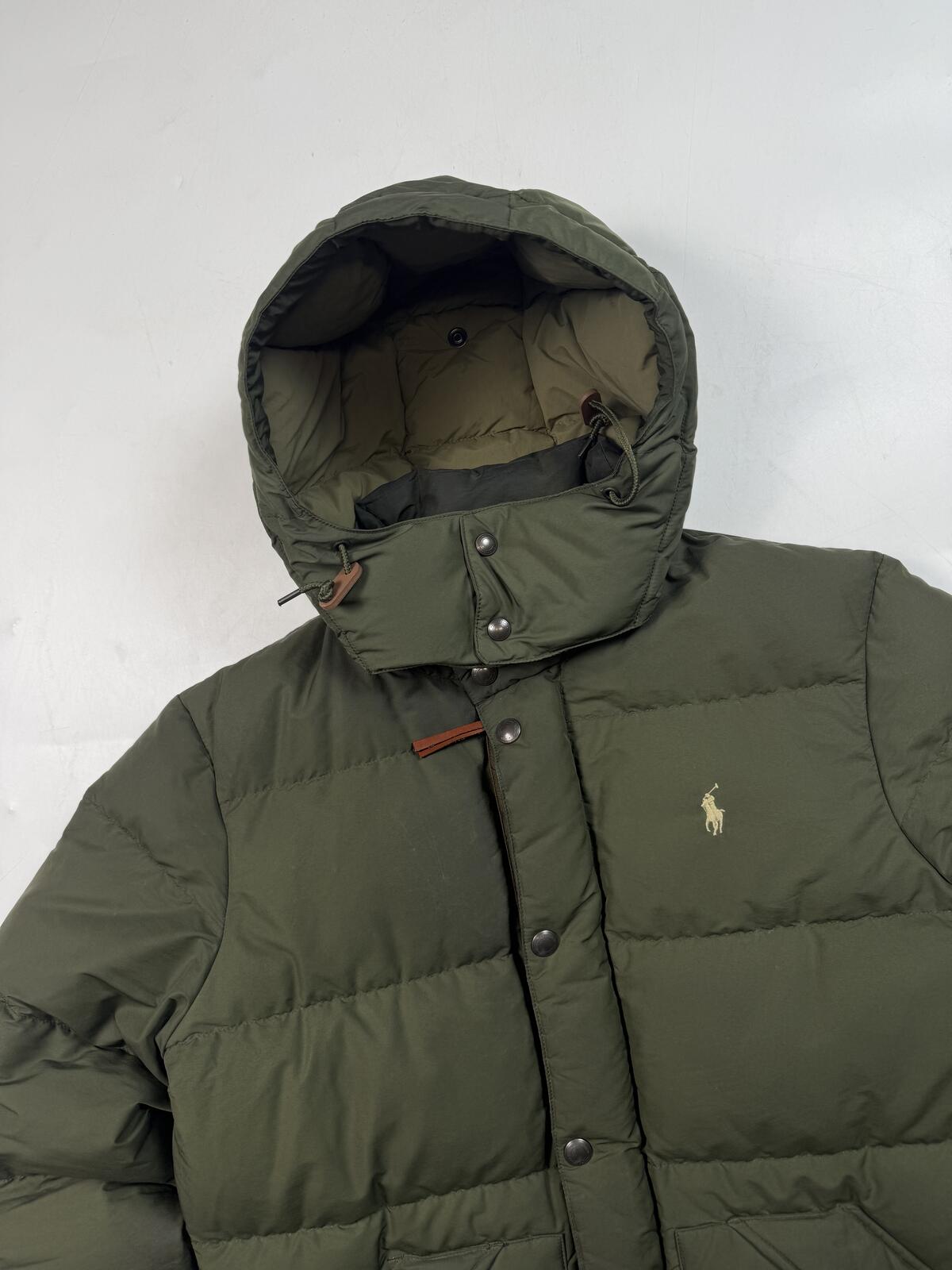 Polo Ralph Lauren hooded down puffer jacket (S)
