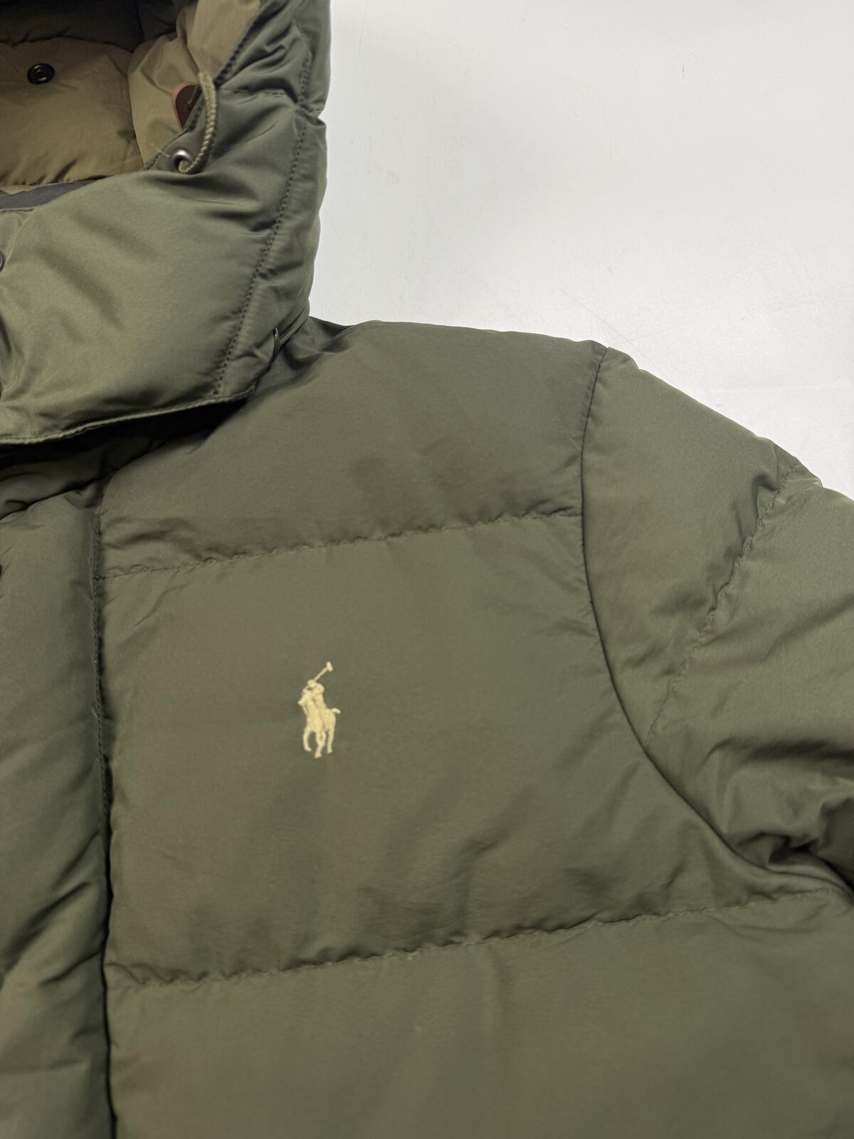Polo Ralph Lauren hooded down puffer jacket (S)