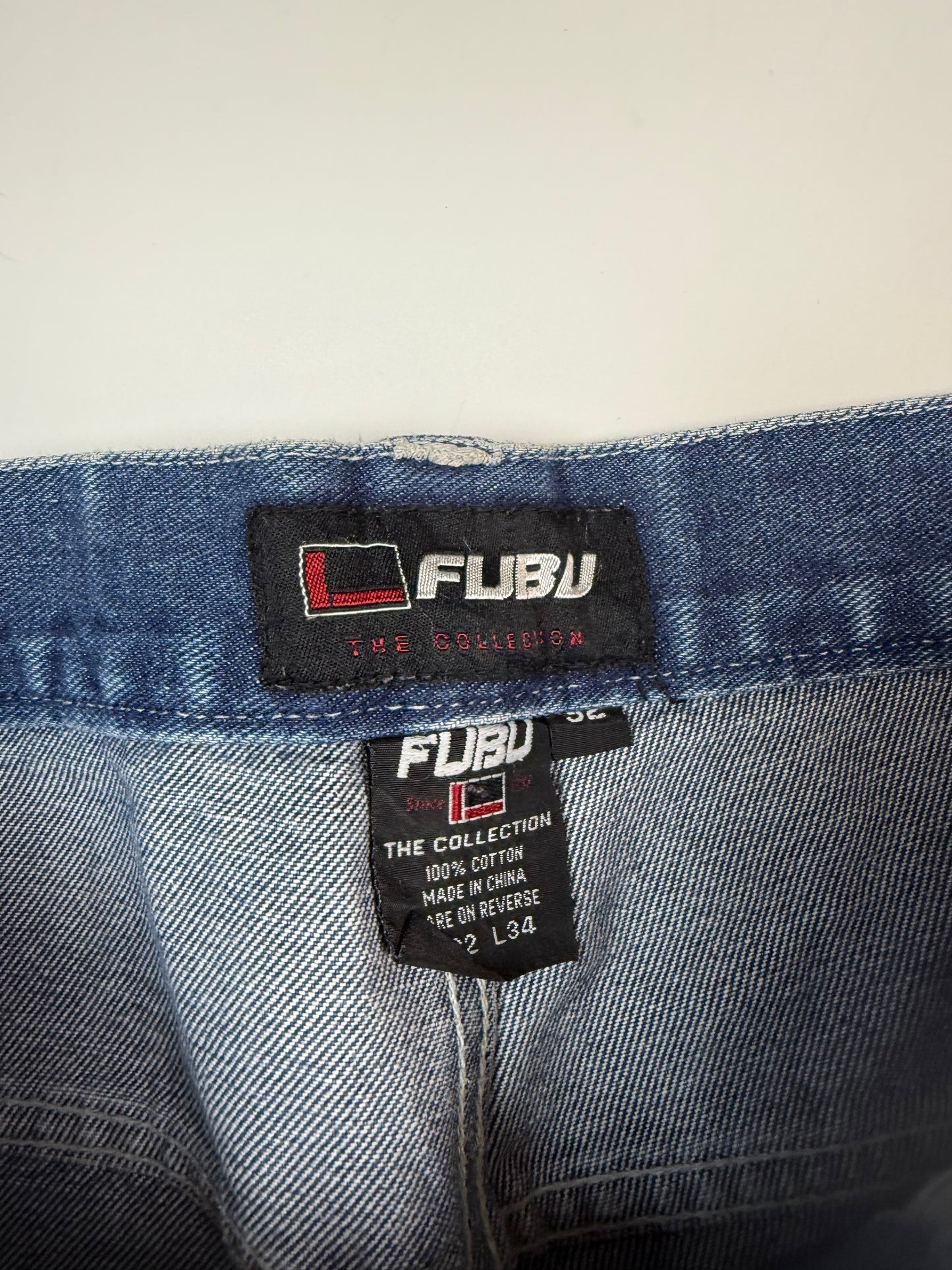 Vintage FUBU baggy carpenter denim jeans (W32)