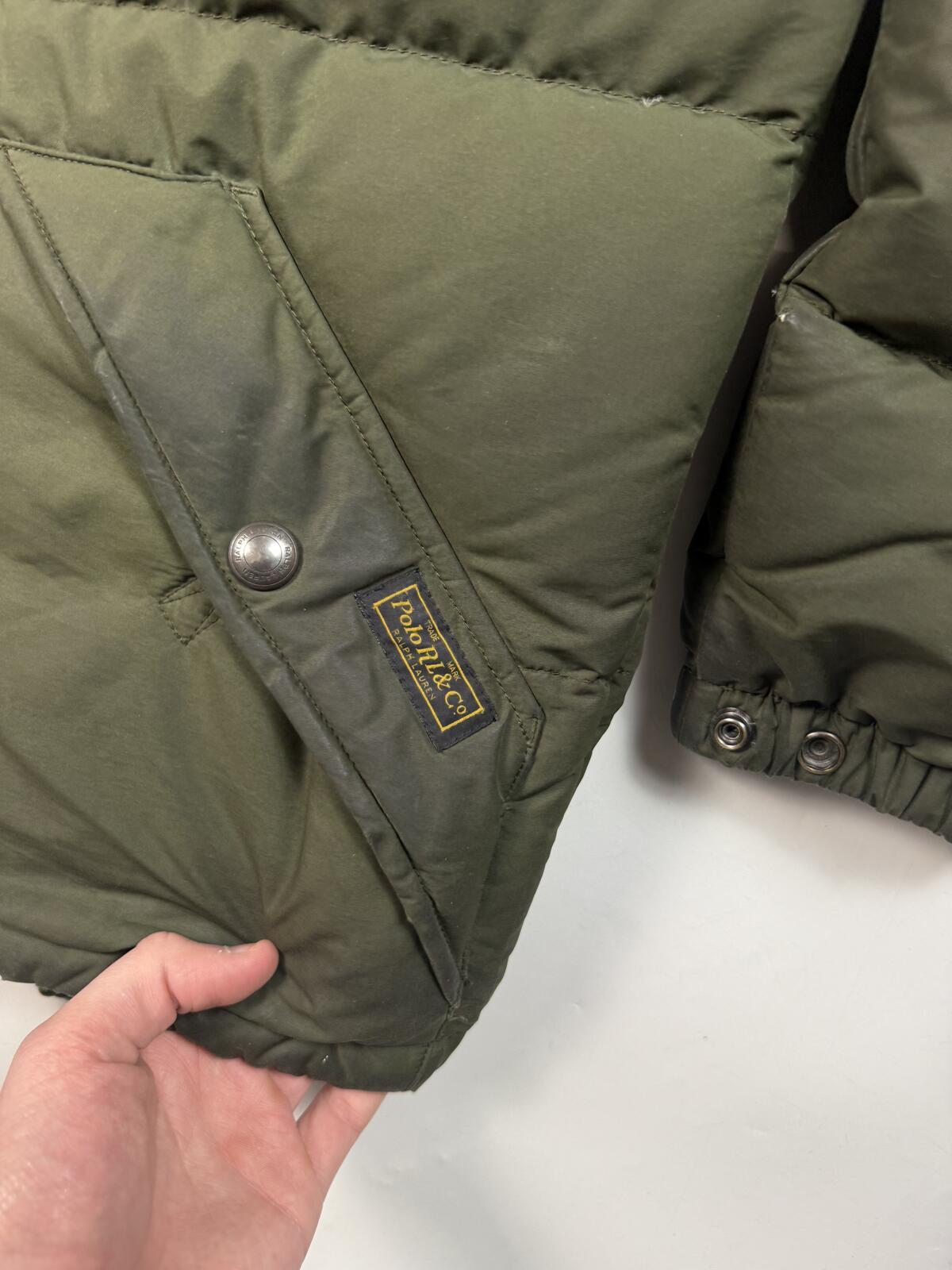 Polo Ralph Lauren hooded down puffer jacket (S)