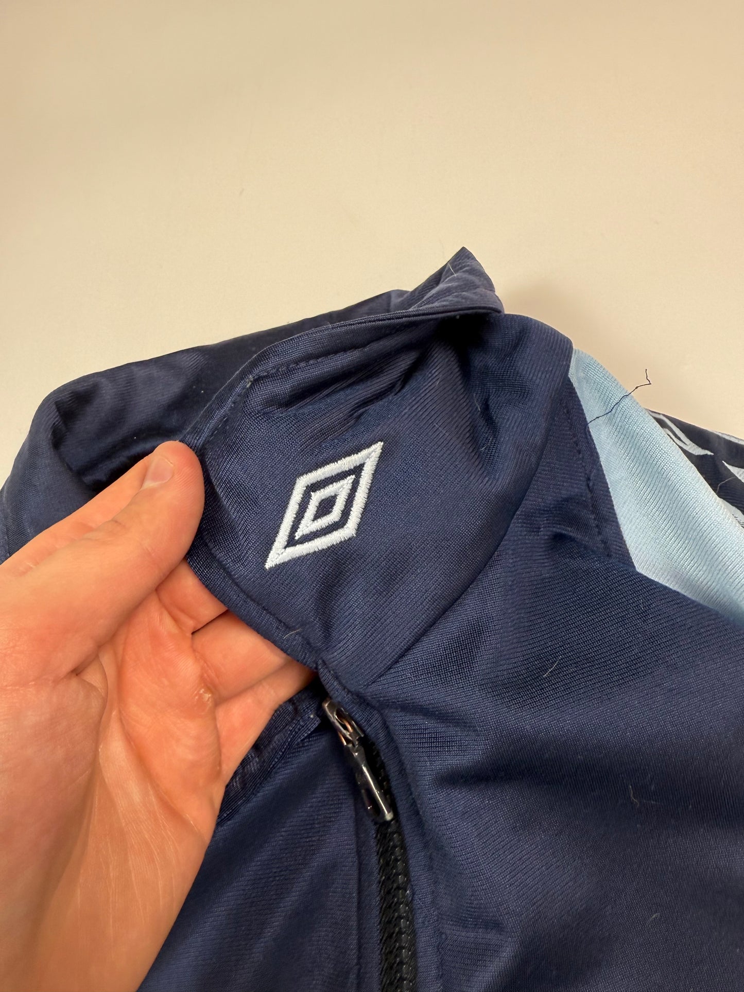 Vintage 90s Umbro side stripe track jacket (XL)