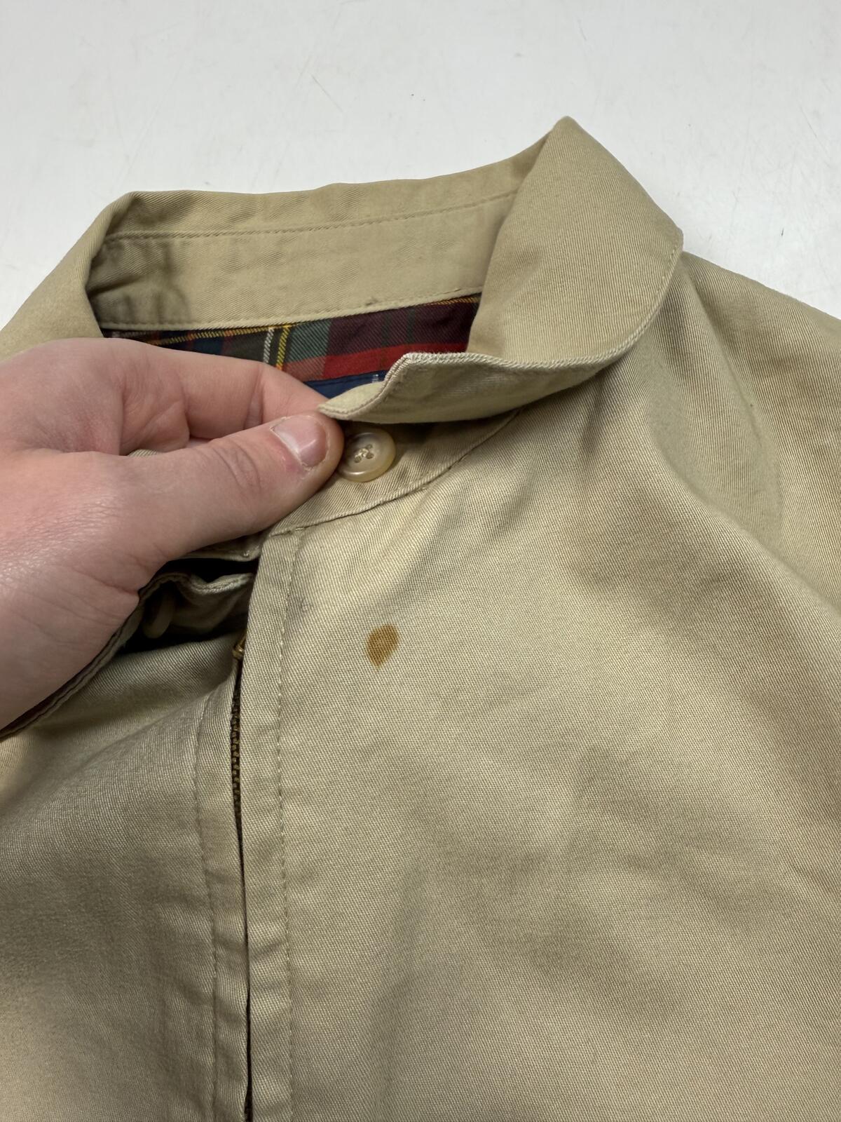 Vintage Polo Ralph Lauren collared small logo harrington jacket (L)