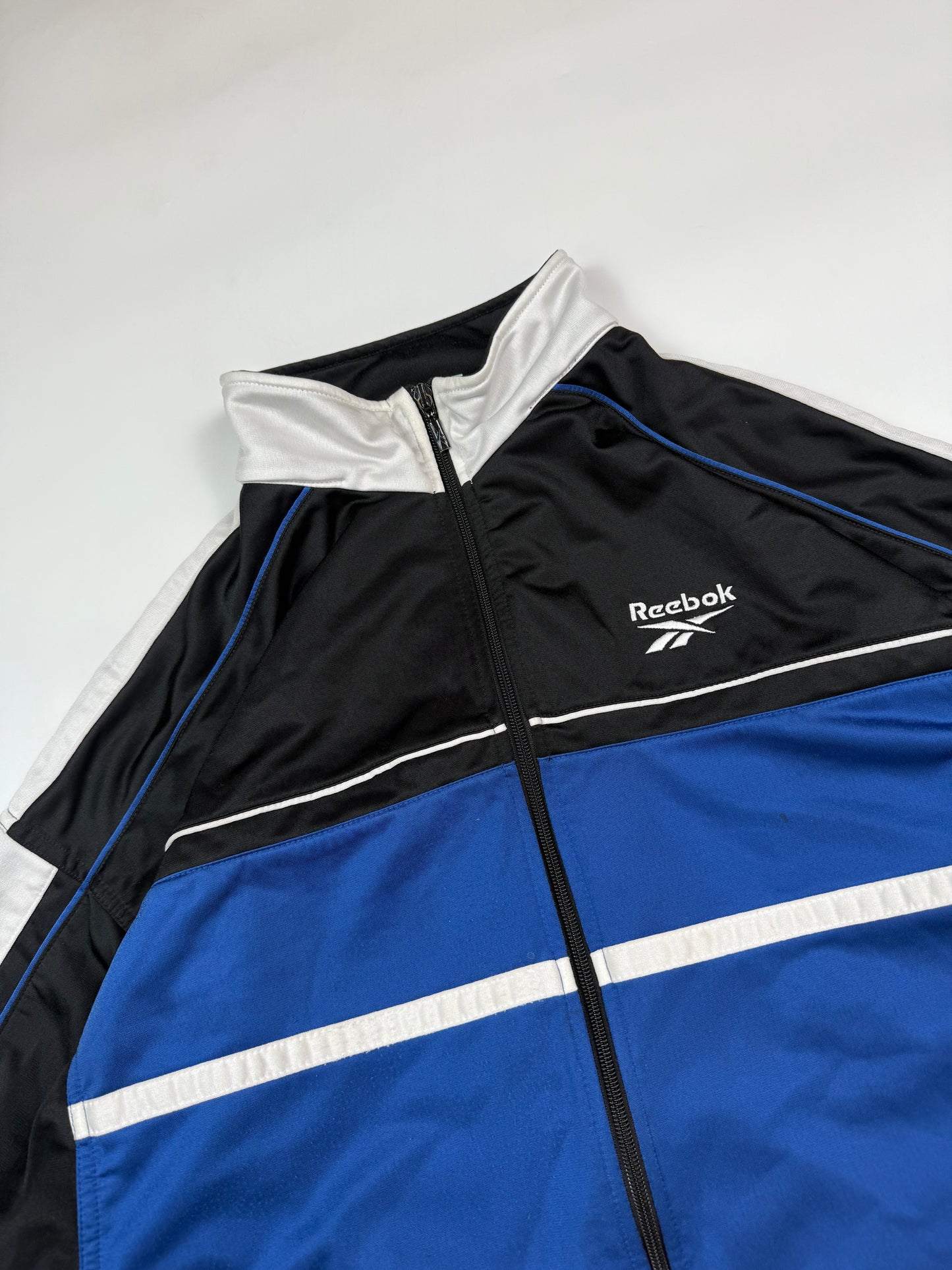 Vintage Reebok colour block track jacket (L)