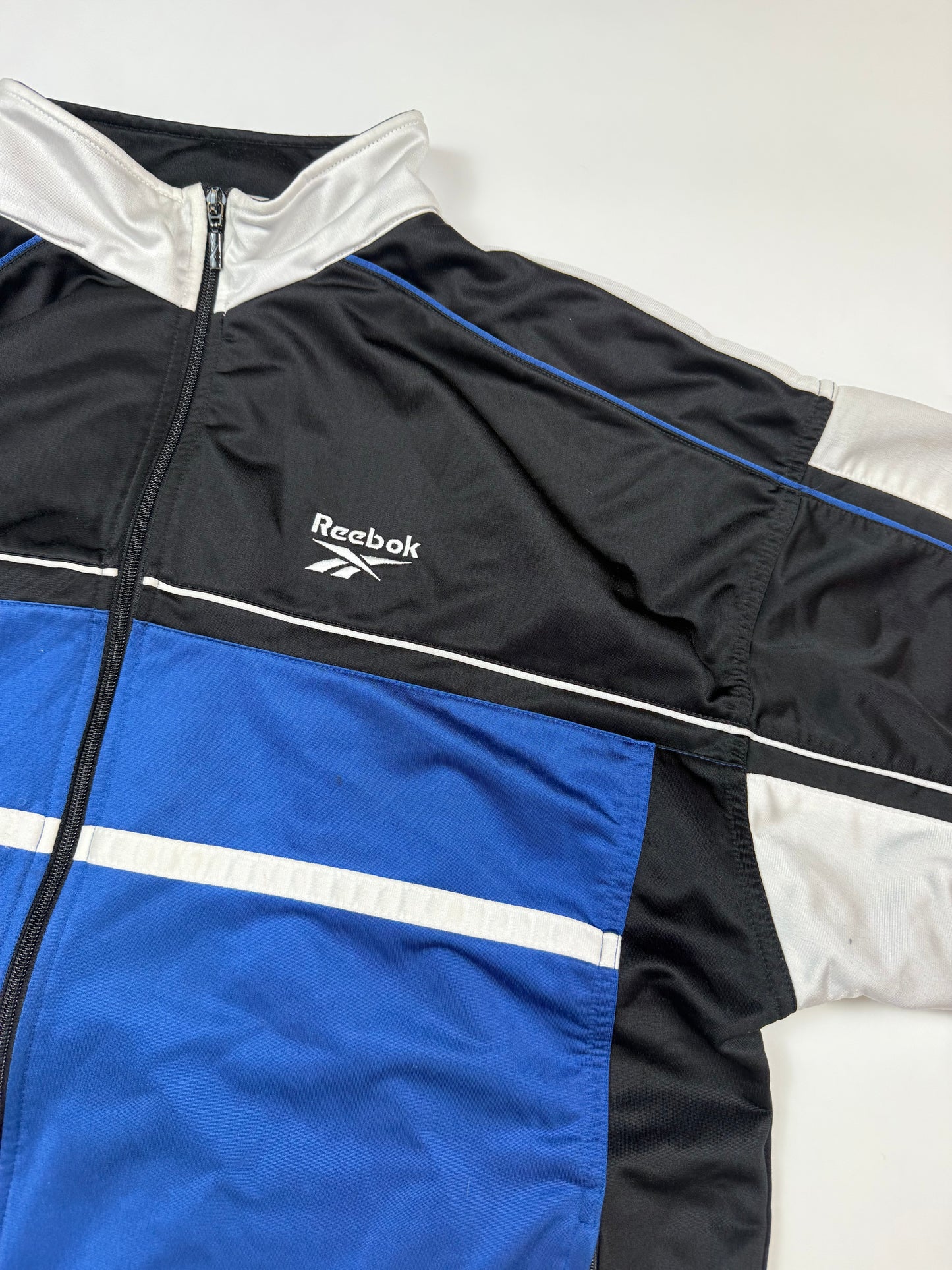 Vintage Reebok colour block track jacket (L)