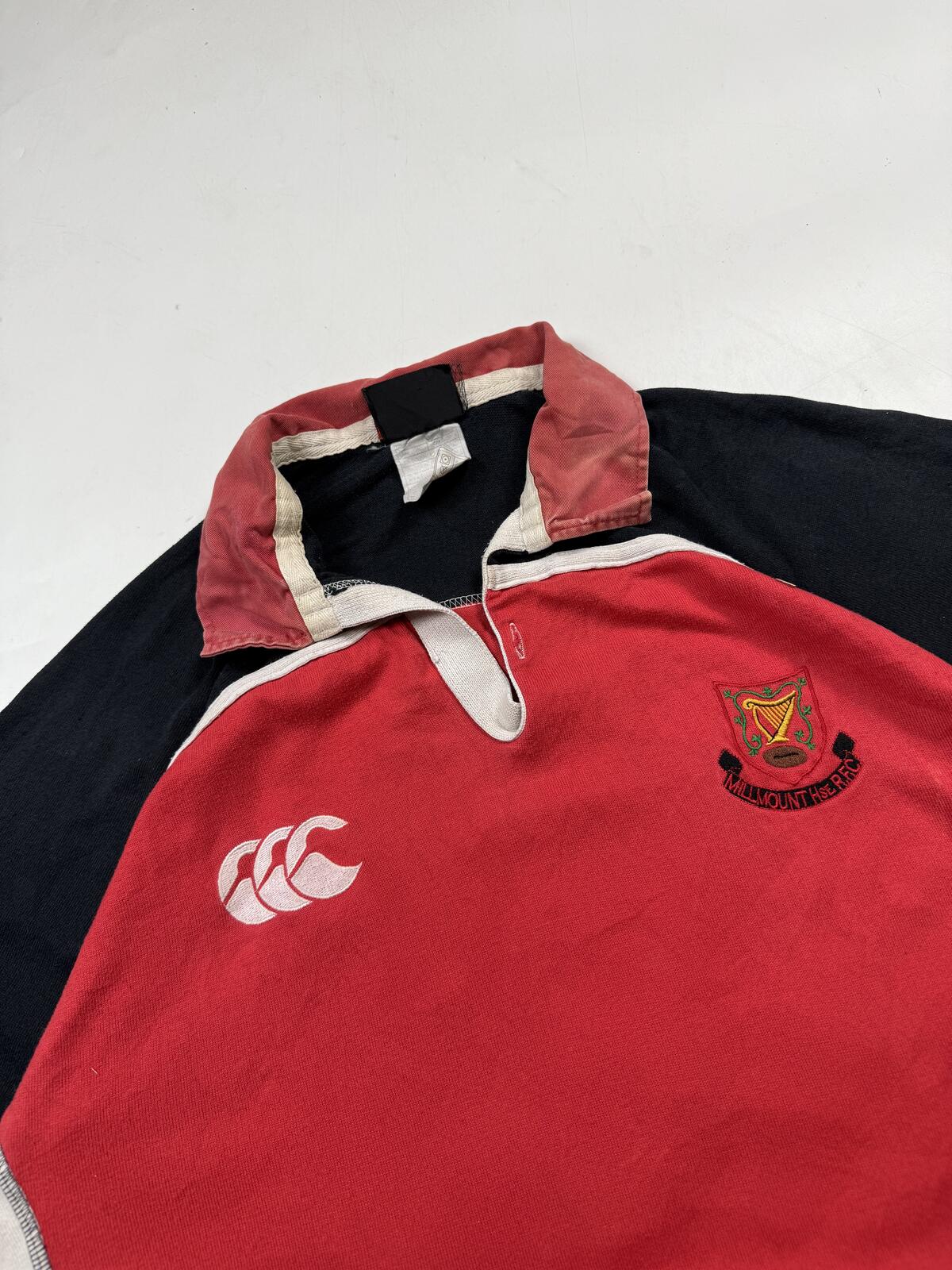 Vintage Millmount Canterbury rugby union shirt (XL)