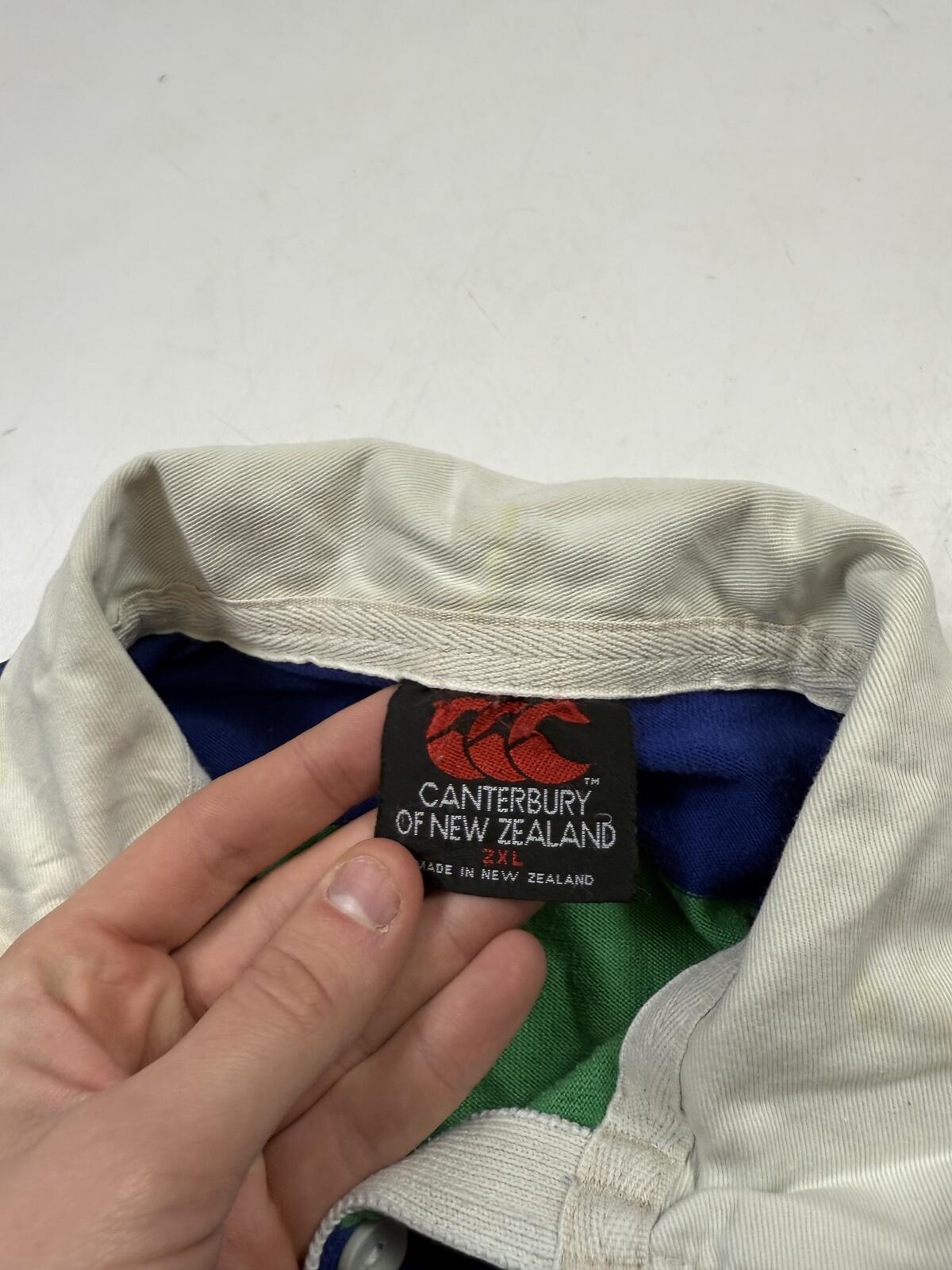 Vintage 90s Gorey Canterbury rugby union shirt (XXL)