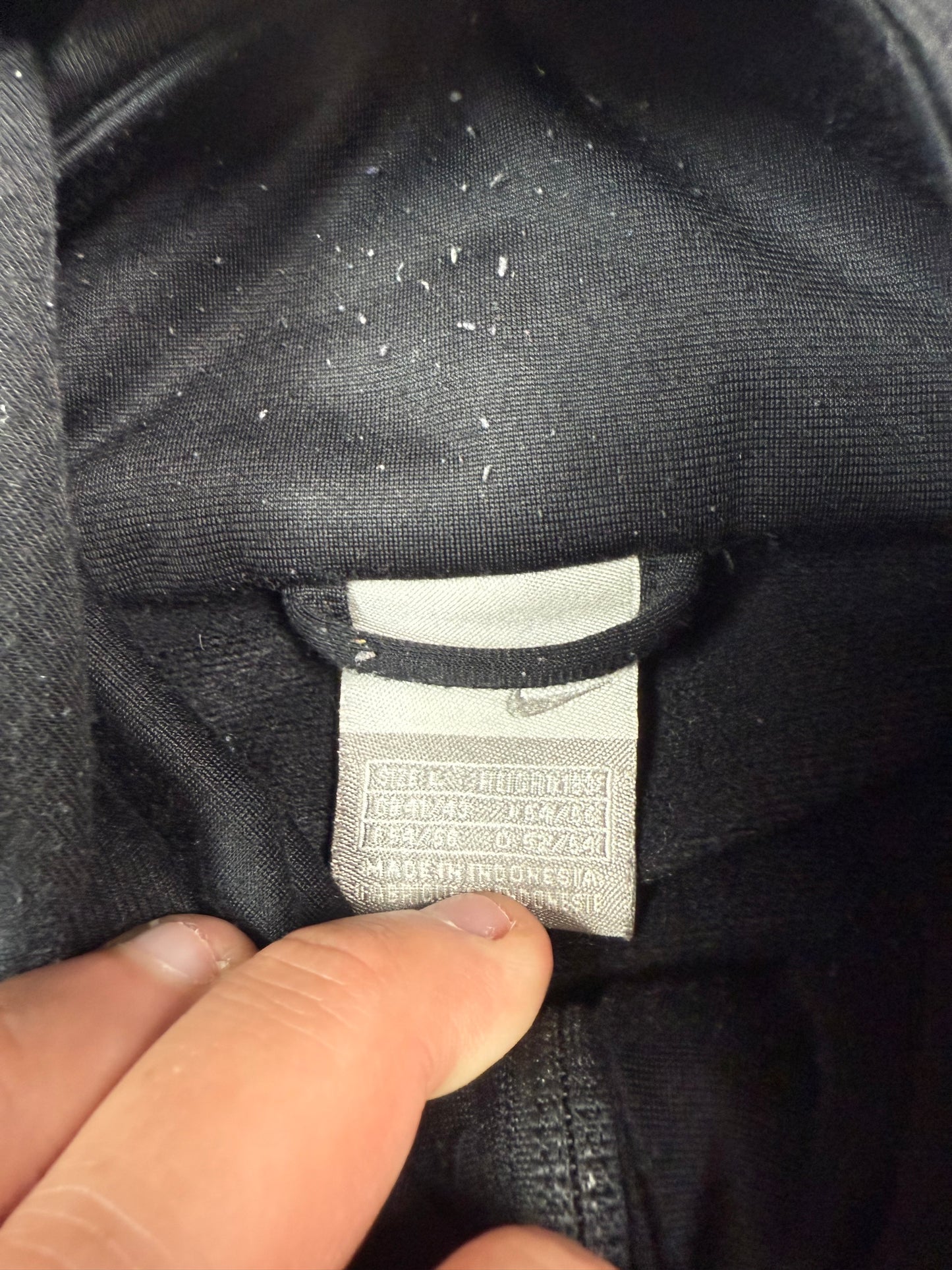 Vintage Nike hooded track jacket (L)