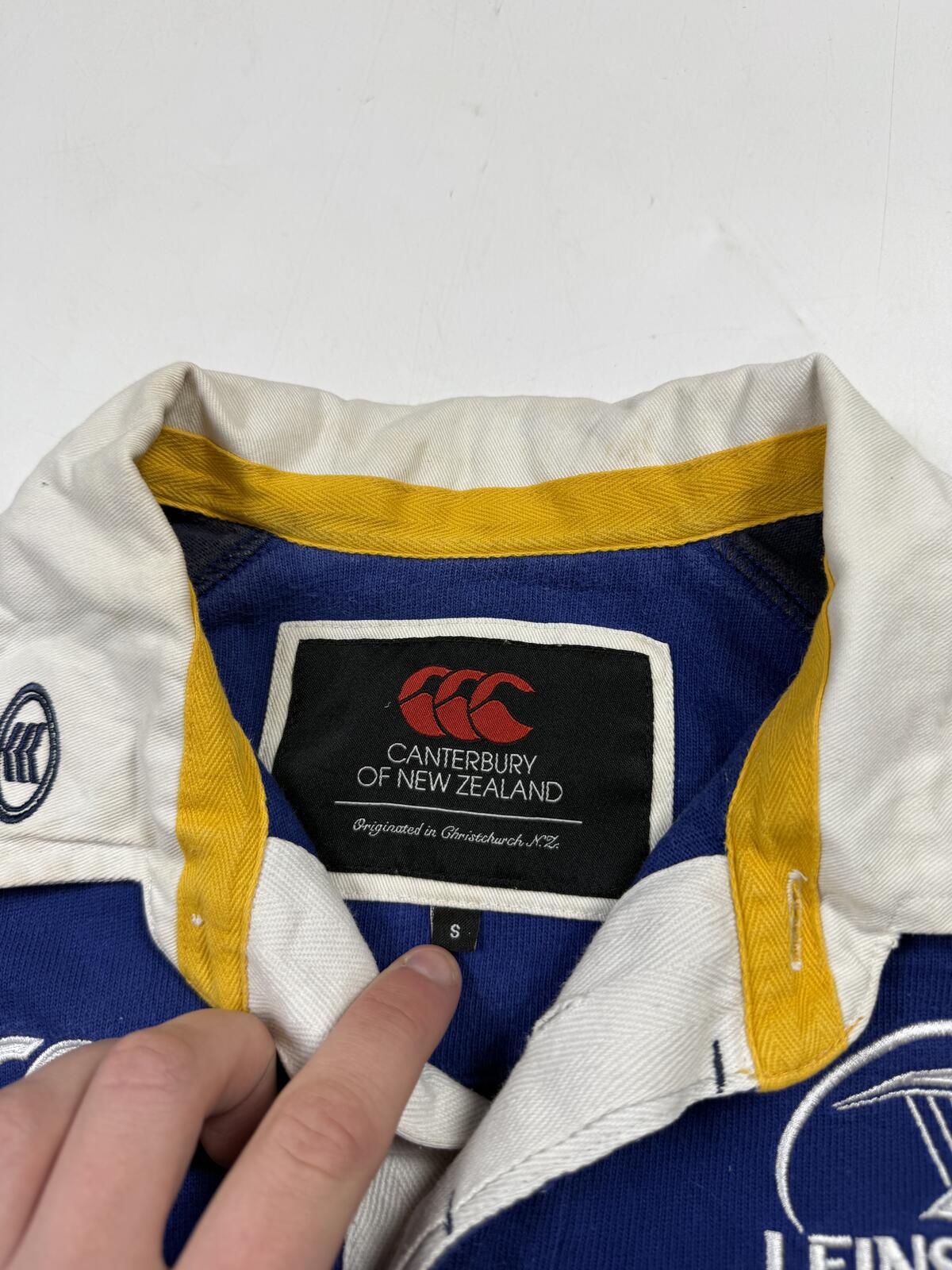 Vintage Leinster 2007/08 Canterbury rugby union shirt (S)