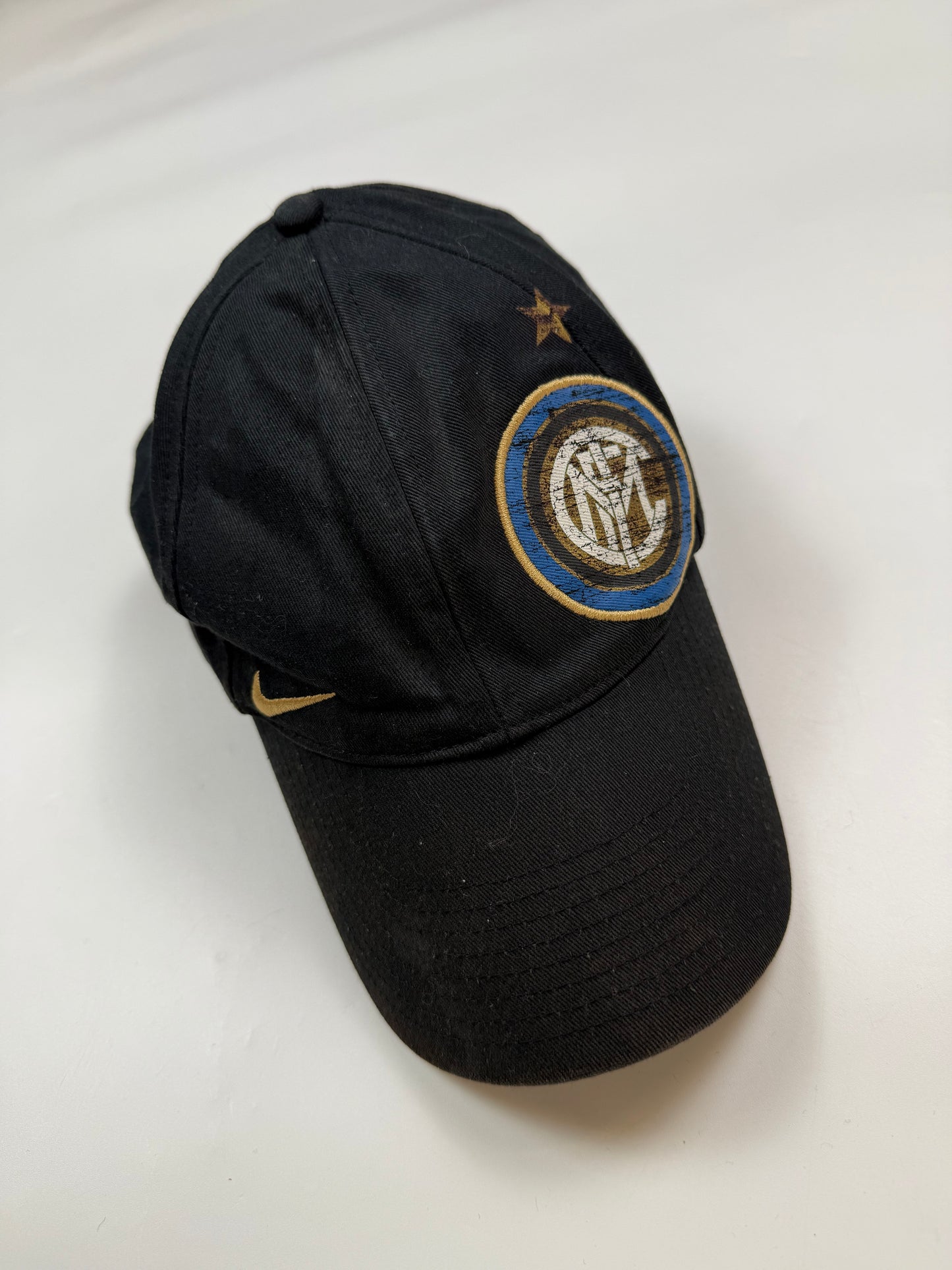 Vintage Inter Milan Nike football baseball cap (OS)