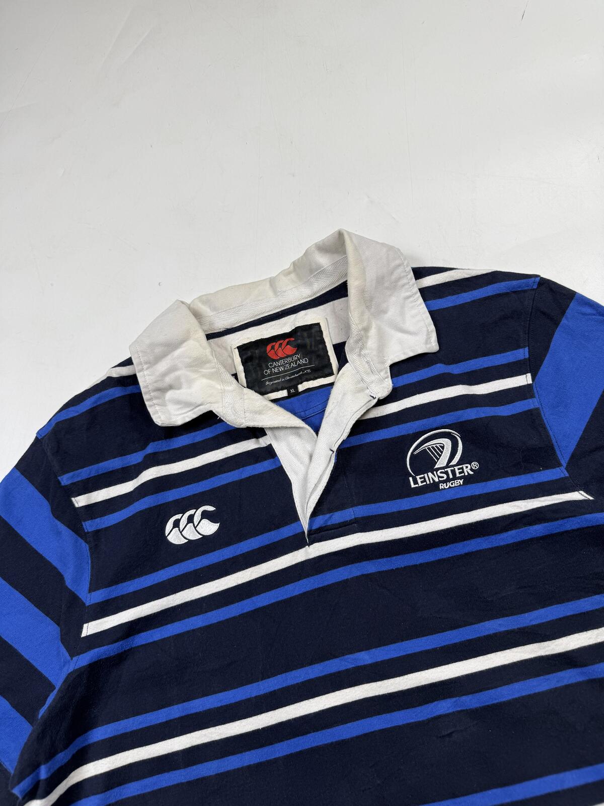 Vintage Leinster Canterbury rugby polo shirt (XL)