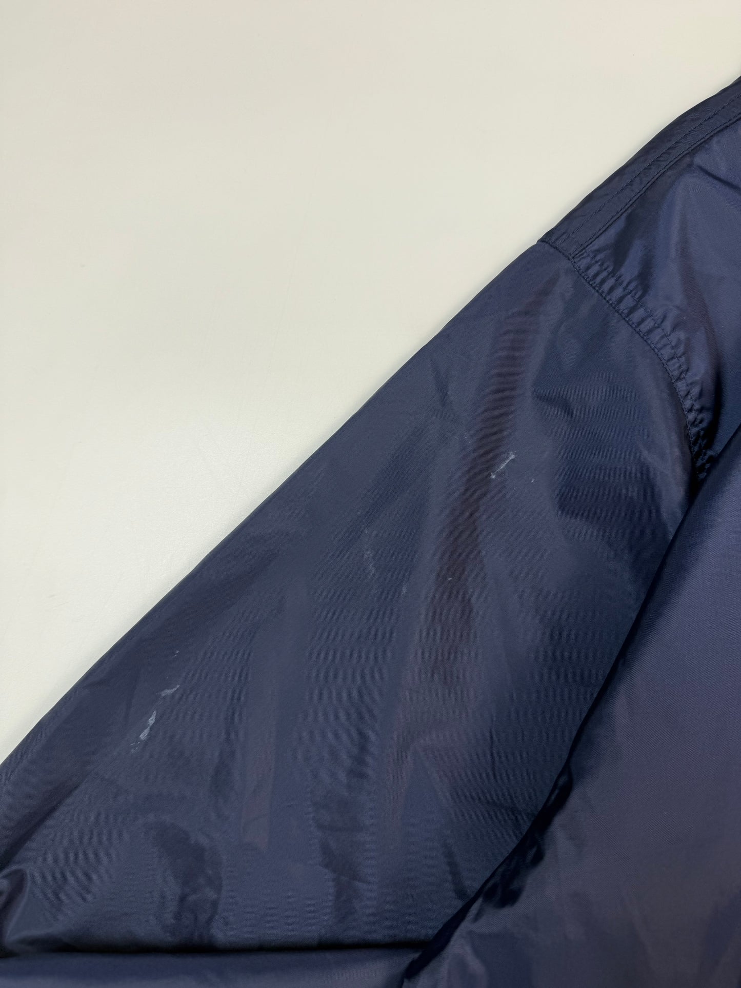 Vintage 90s Nike mini swoosh windbreaker track jacket (L)