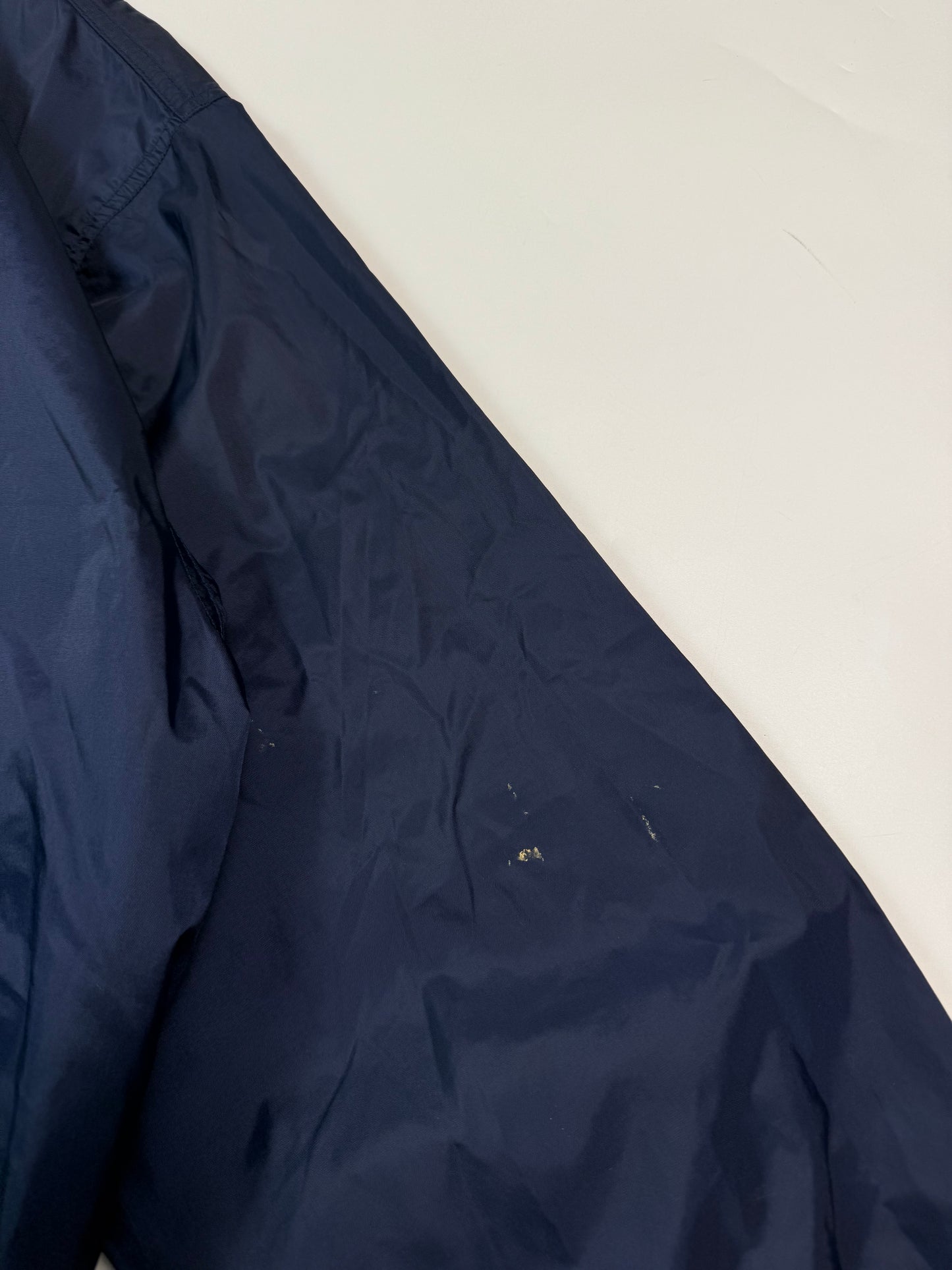 Vintage 90s Nike mini swoosh windbreaker track jacket (L)