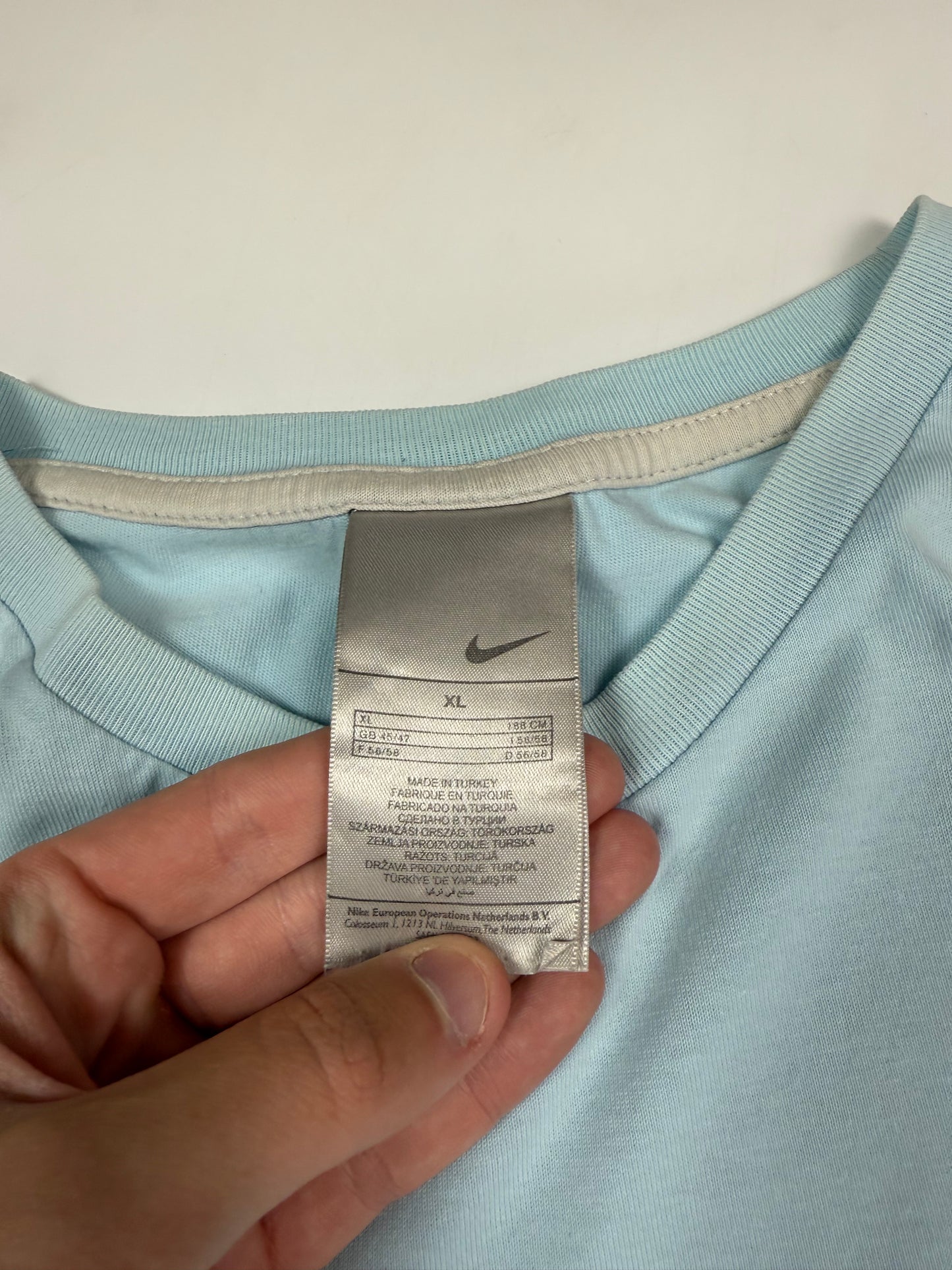 Vintage Nike centre swoosh graphic tee (XL)