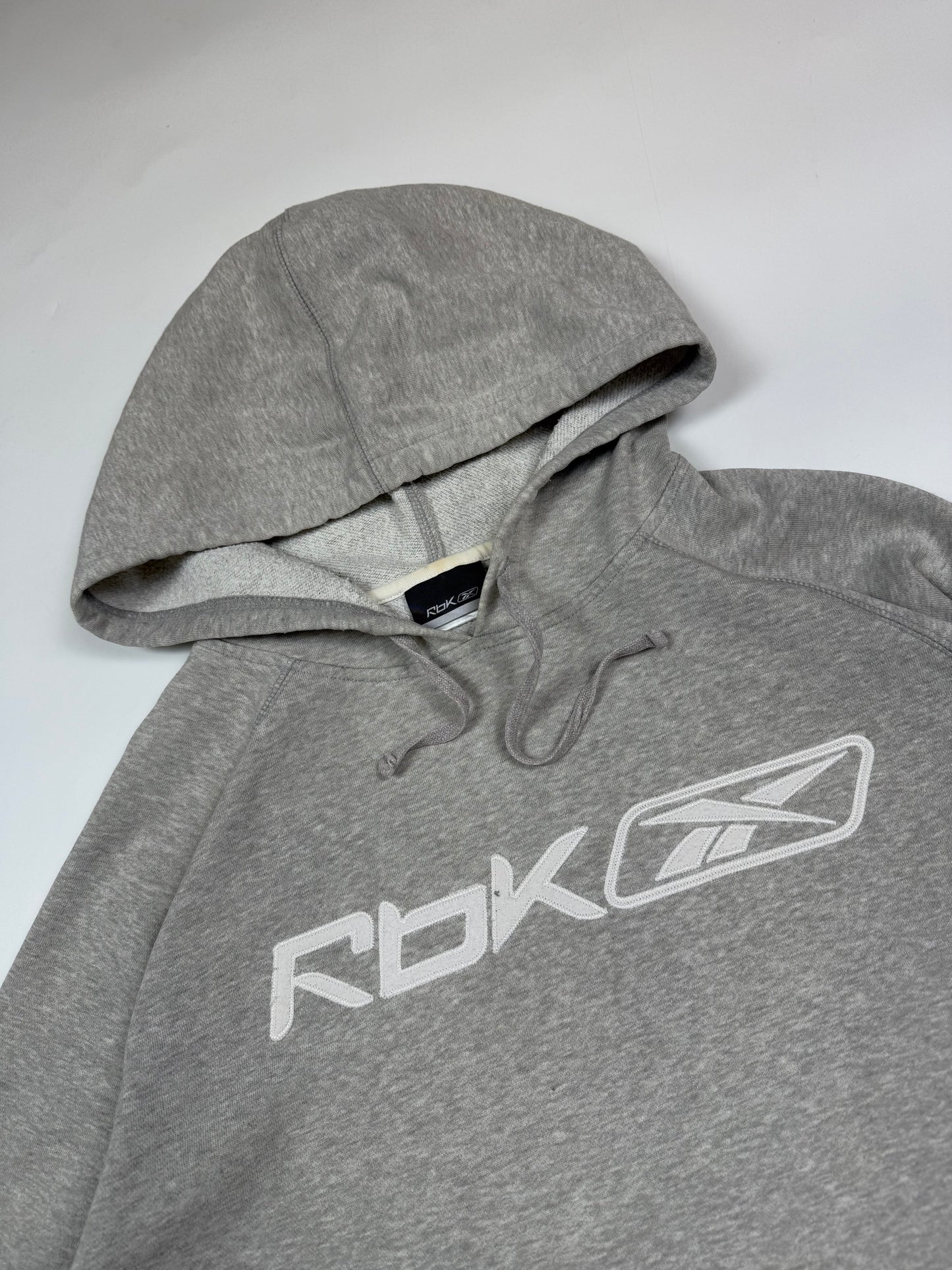 Vintage Reebok spell out hoodie (L)