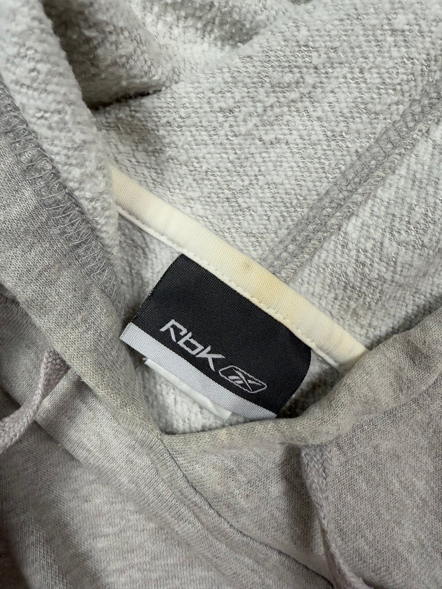 Vintage Reebok spell out hoodie (L)