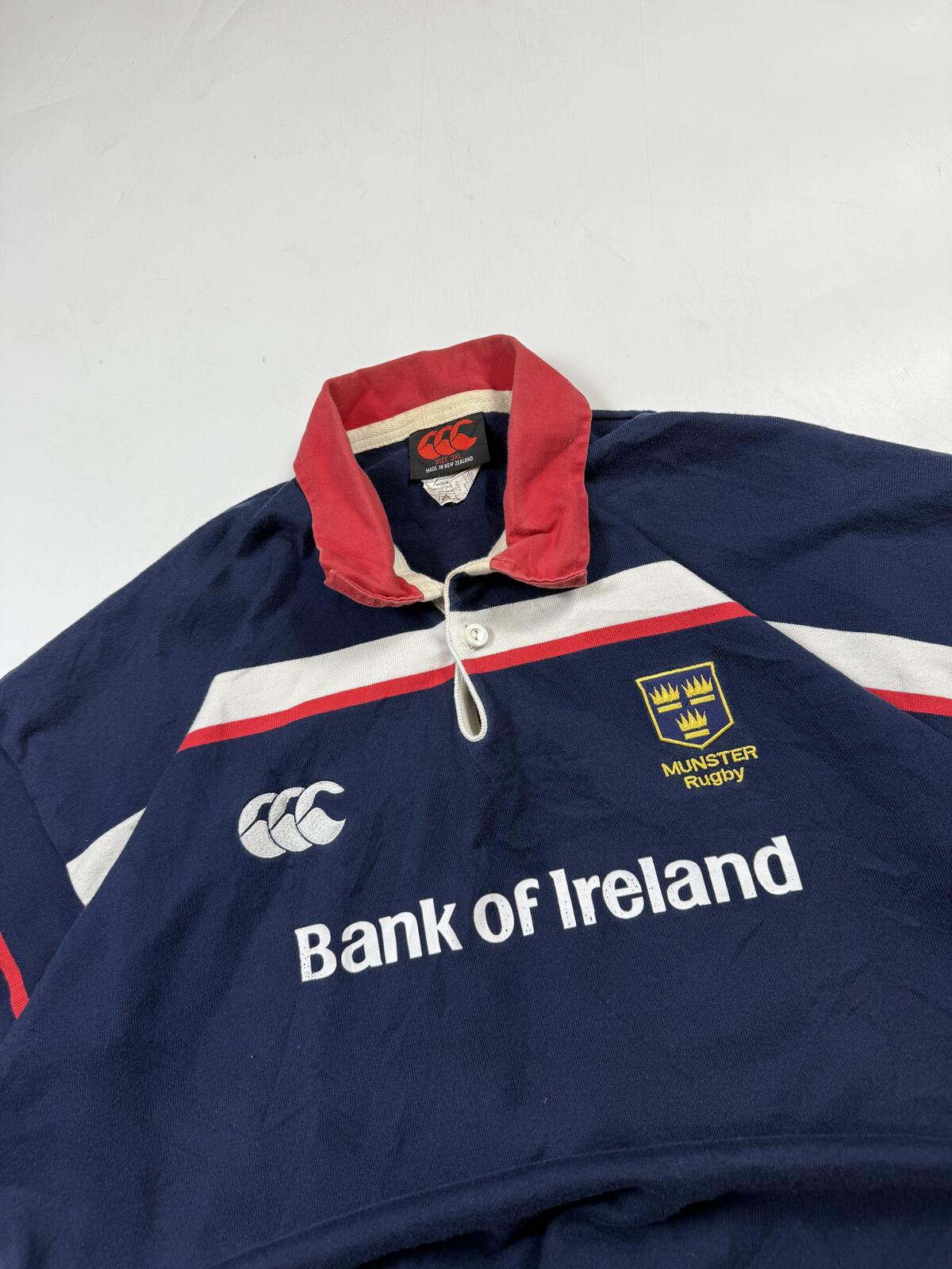 Vintage Munster 2001/02 Canterbury rugby shirt (XXL)