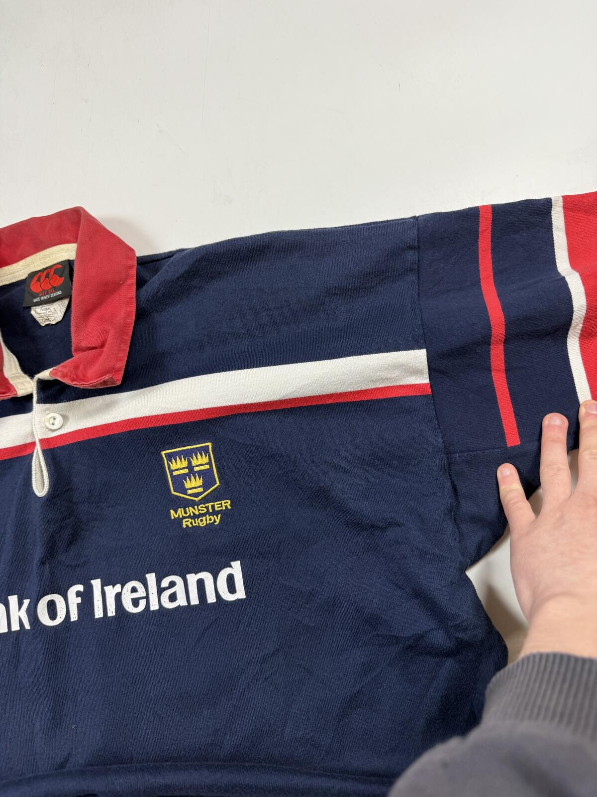 Vintage Munster 2001/02 Canterbury rugby shirt (XXL)