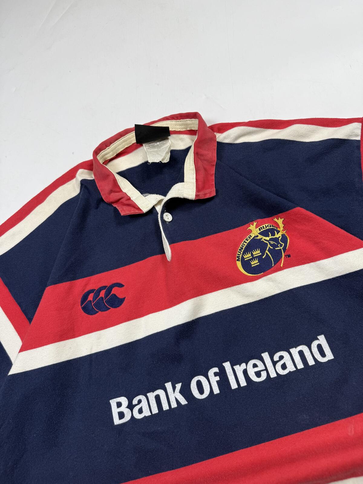 Vintage Munster 2003/04 Canterbury rugby union shirt (XL)