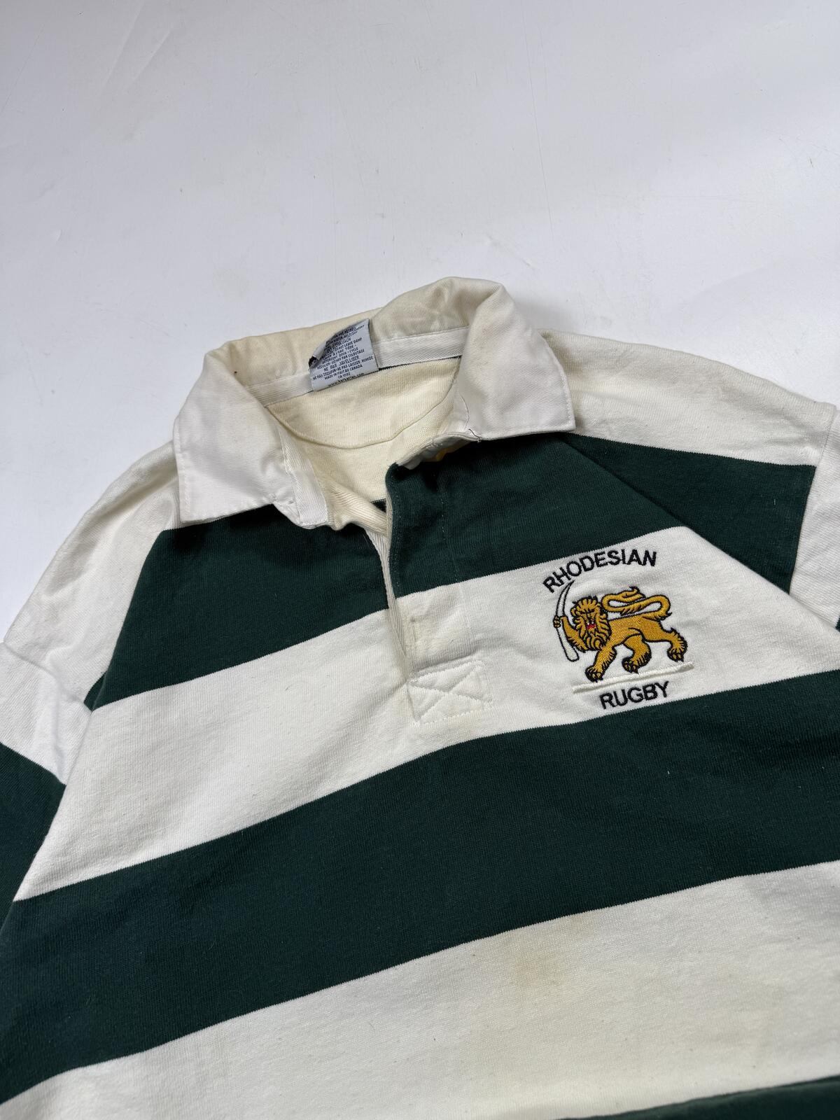 Vintage 90s Rhodesia Barbarian rugby shirt (3XL)
