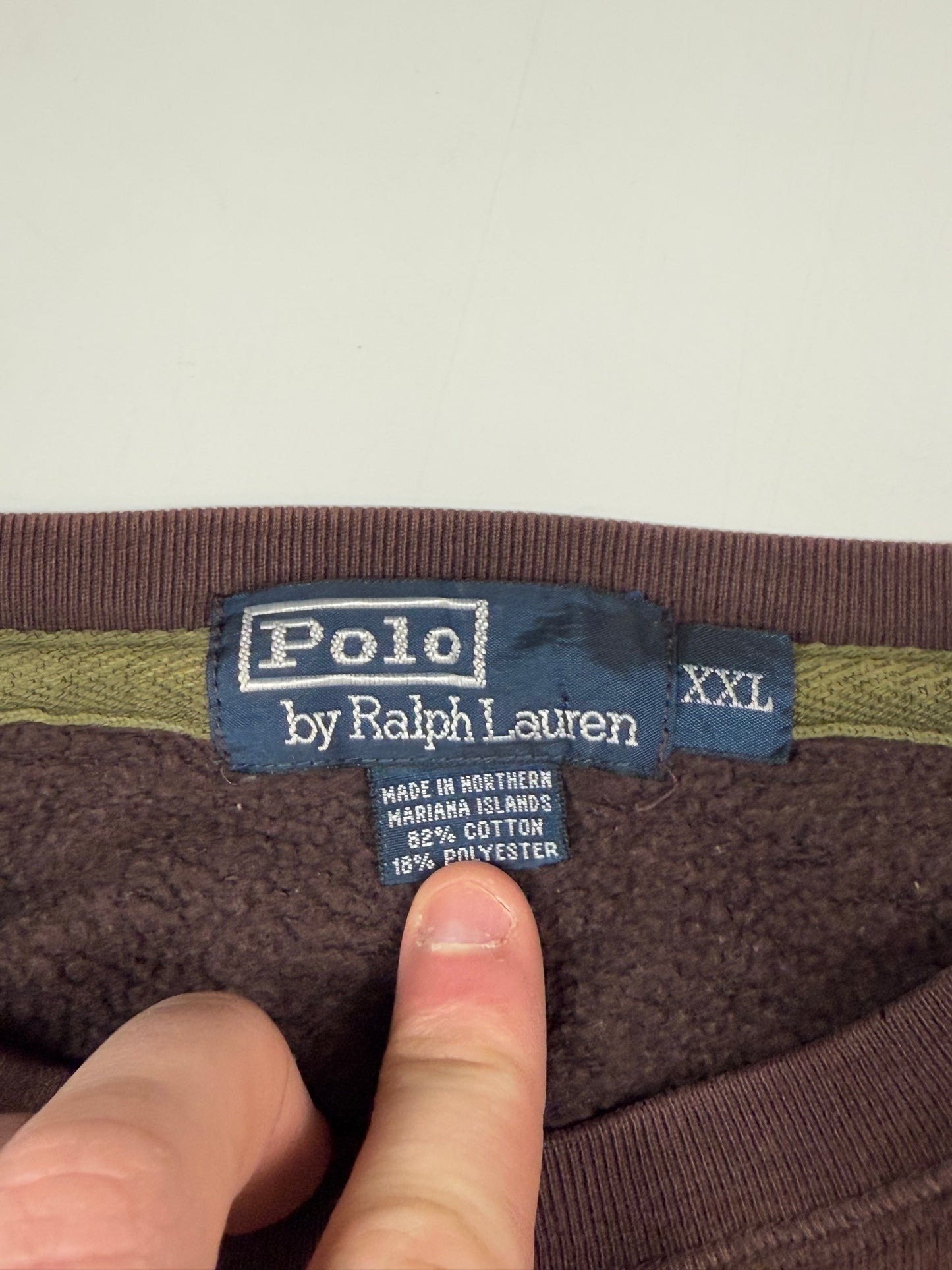 Vintage 90s Polo Ralph Lauren sweatshirt (XXL)