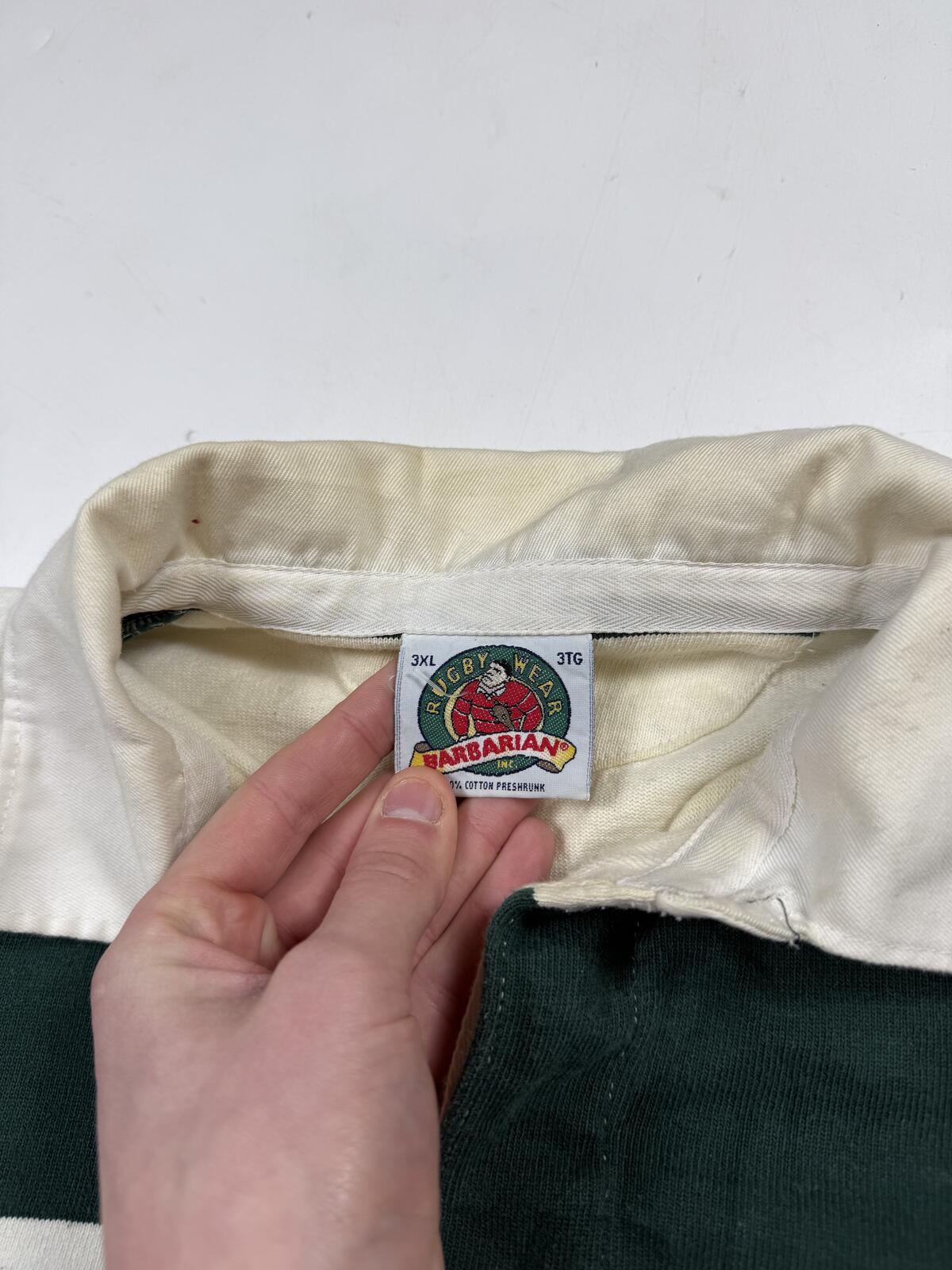 Vintage 90s Rhodesia Barbarian rugby shirt (3XL)